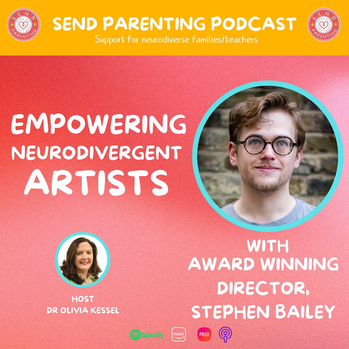 EP 96: Empowering Neurodivergent Artists: Accessibility and Inclusivity with Stephen Bailey