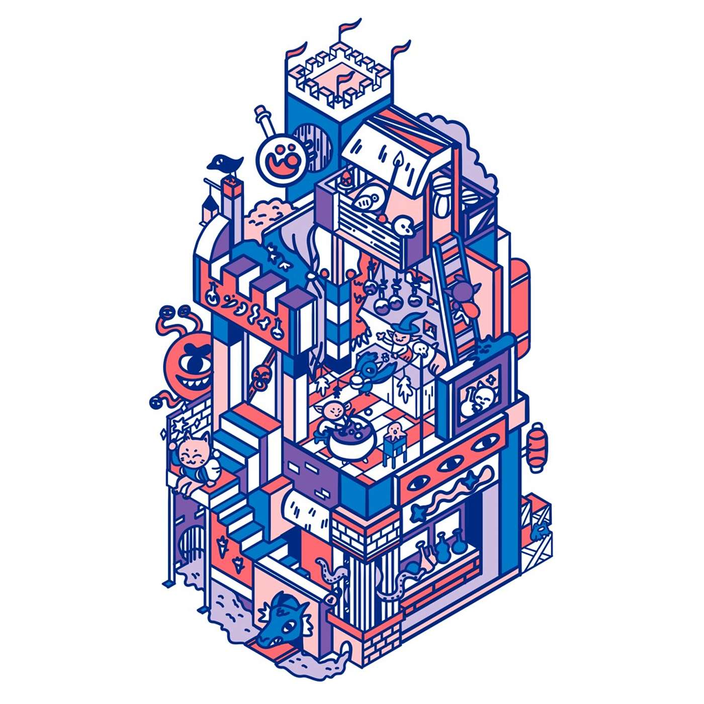 Oortuig - illustratie en grafische podcast