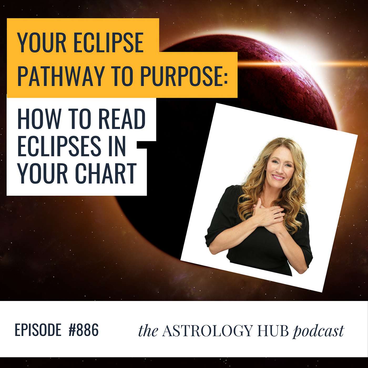 cover of episode Your Eclipse Pathway to Purpose: How to Read Eclipses in Your Chart