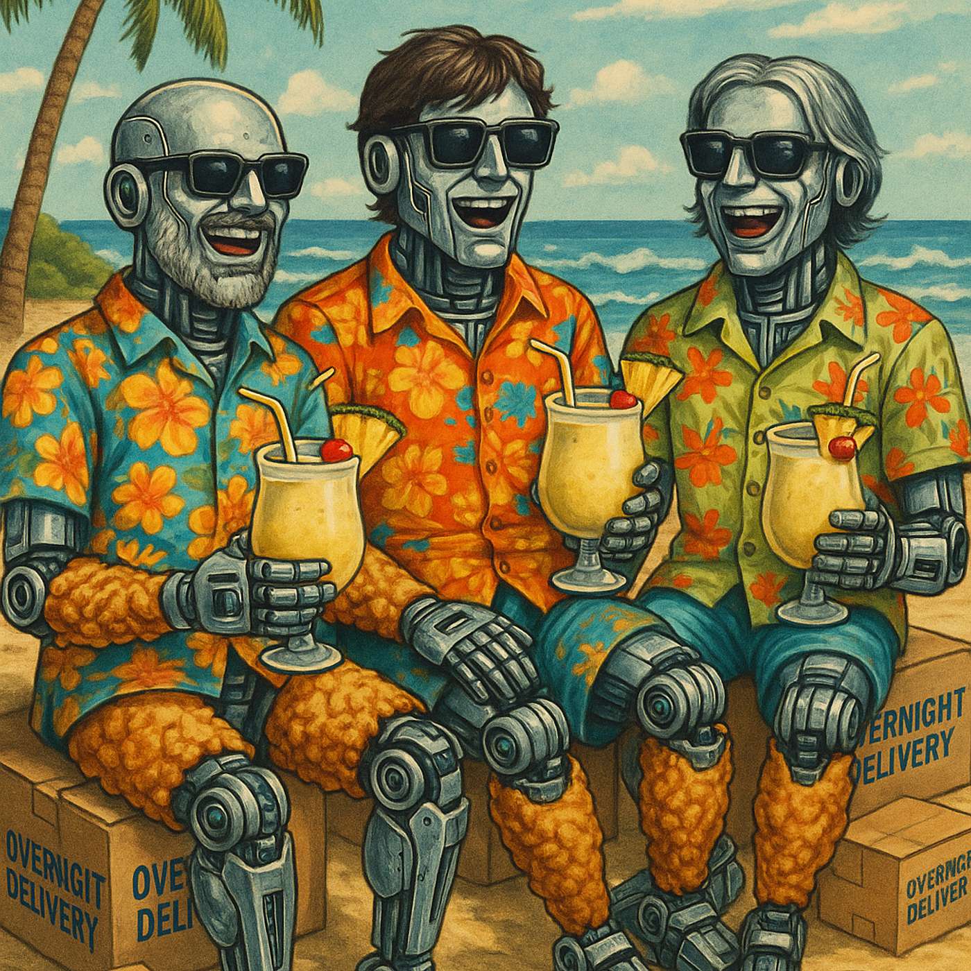 Crispy Coated Robots