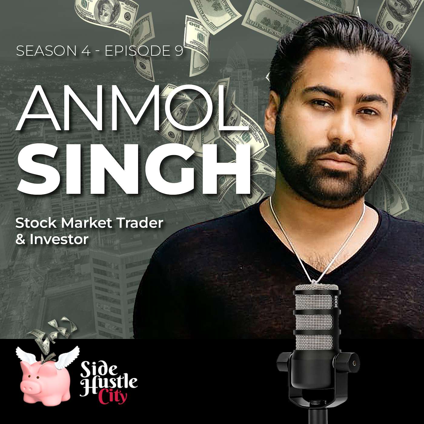 S4 Ep09 - Anmol Singh joins us to explain how disciplined stock trading can be a legitimate money-earning side hustle episode artwork