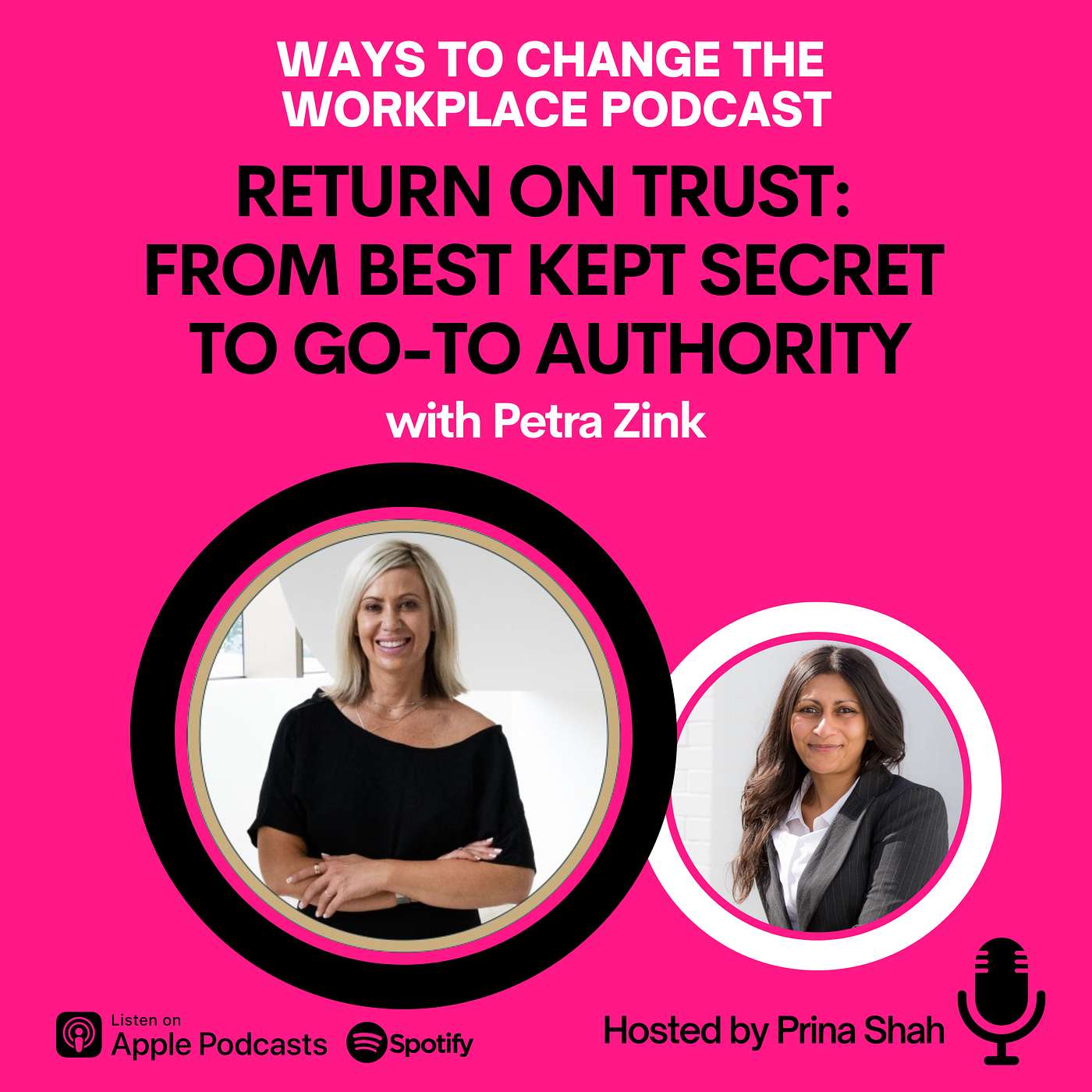 185. Return on Trust: From Best Kept Secret to Go-To Authority with Petra Zink and Prina Shah