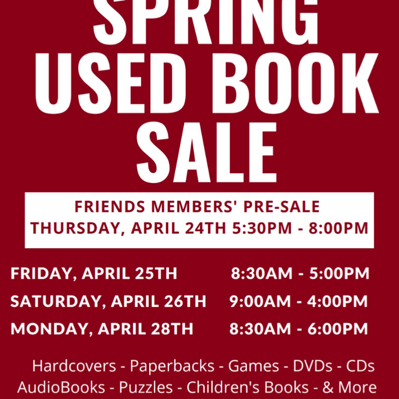 Help Our Local Library And Get Great Deals on Books and More This Weekend episode artwork