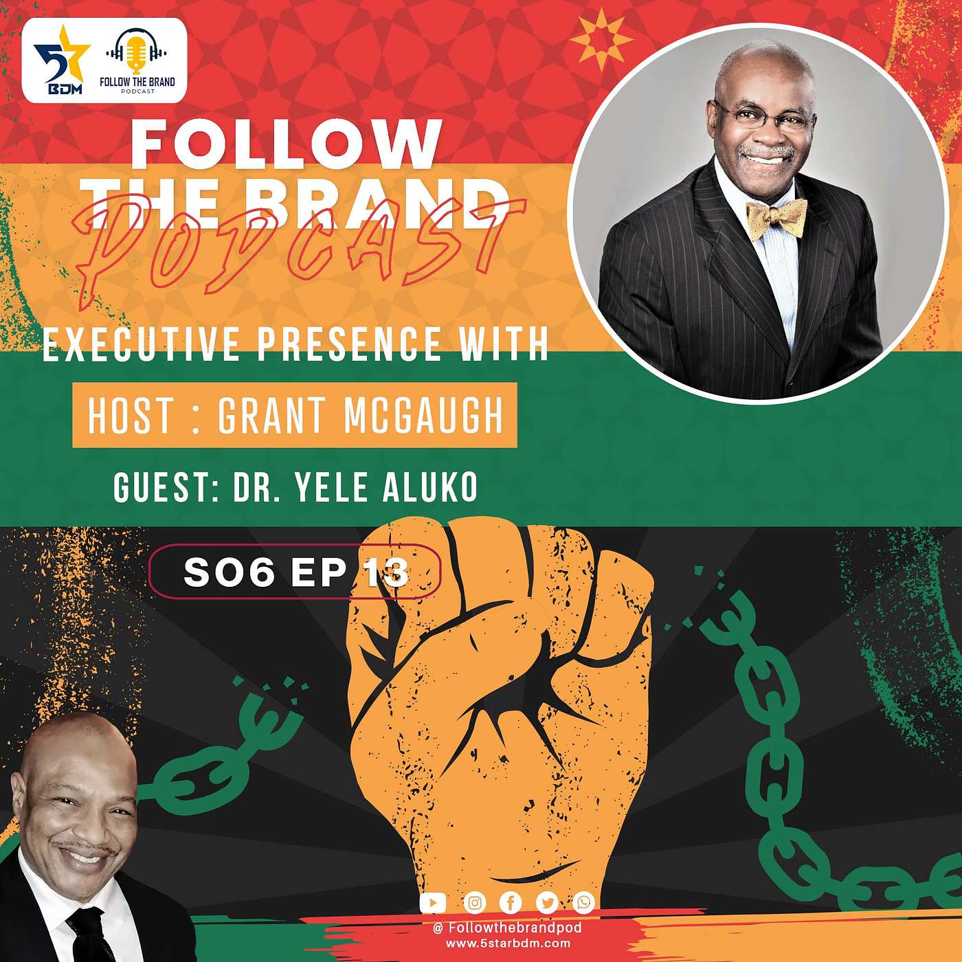 Season 6 Executive Presence Episode 13: Breaking the Chains featuring Dr. Yele Aluko Chief Medical Officer for EY