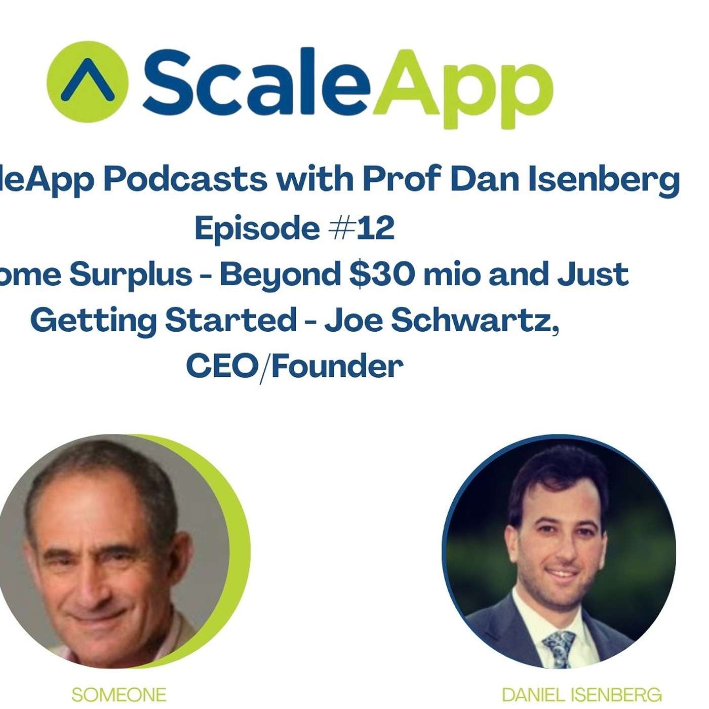 ScaleApp Podcasts with Prof Dan Isenberg