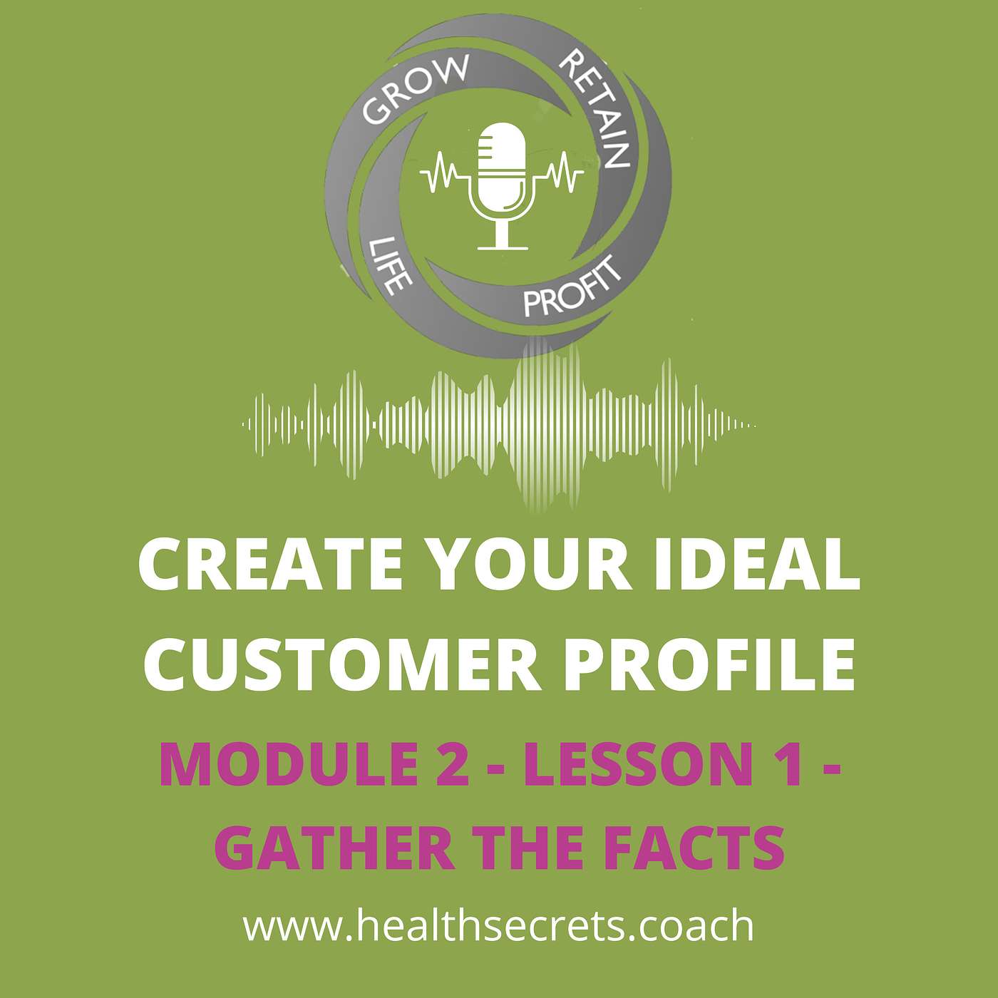 6. Create Your Ideal Patient Profile - Module 2 Lesson 1 - Gather the Facts