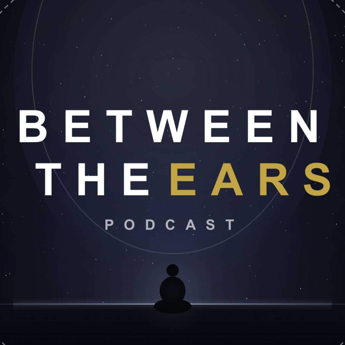Between the ears