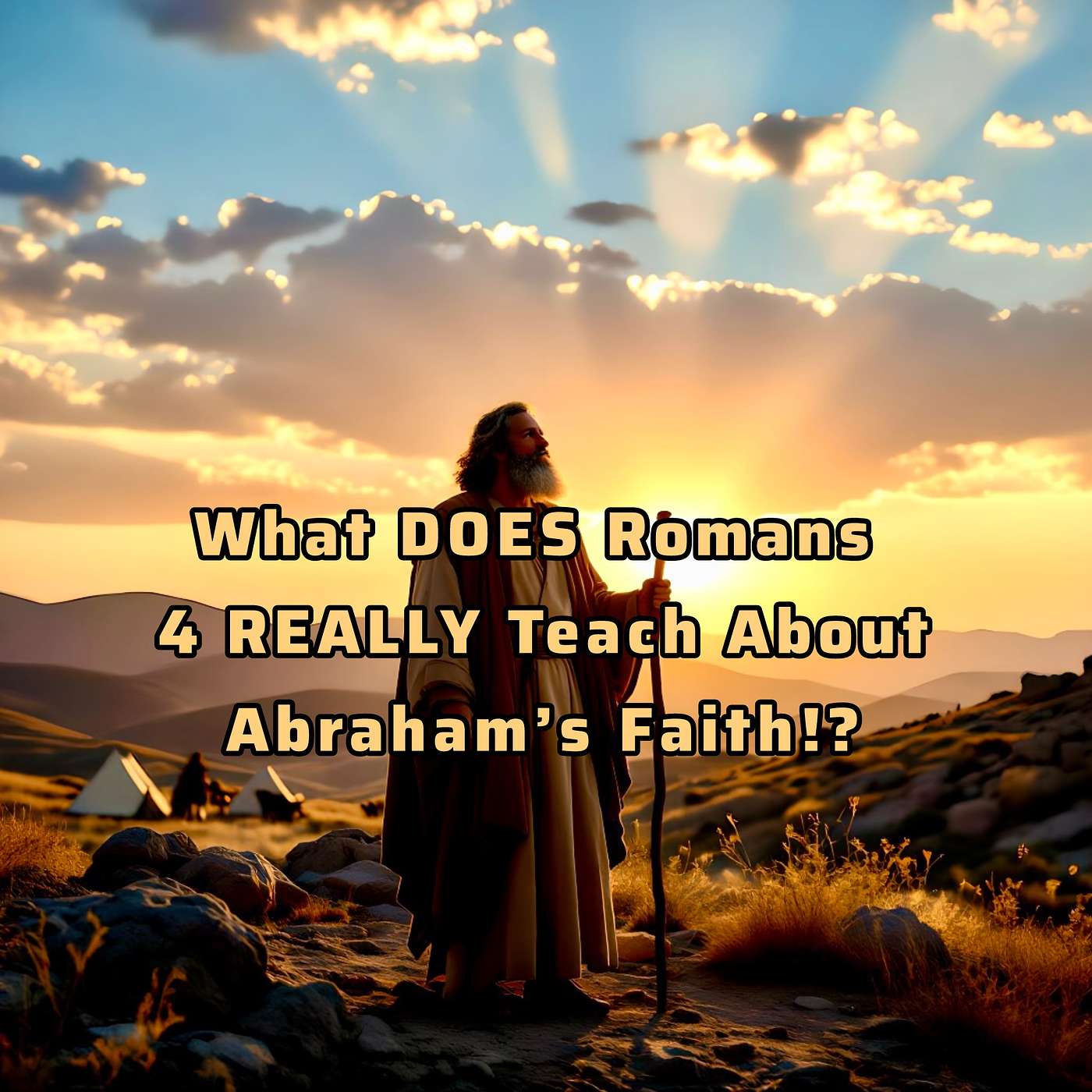 EP 20  What Does Romans 4 REALLY Teach About Abraham’s Faith?