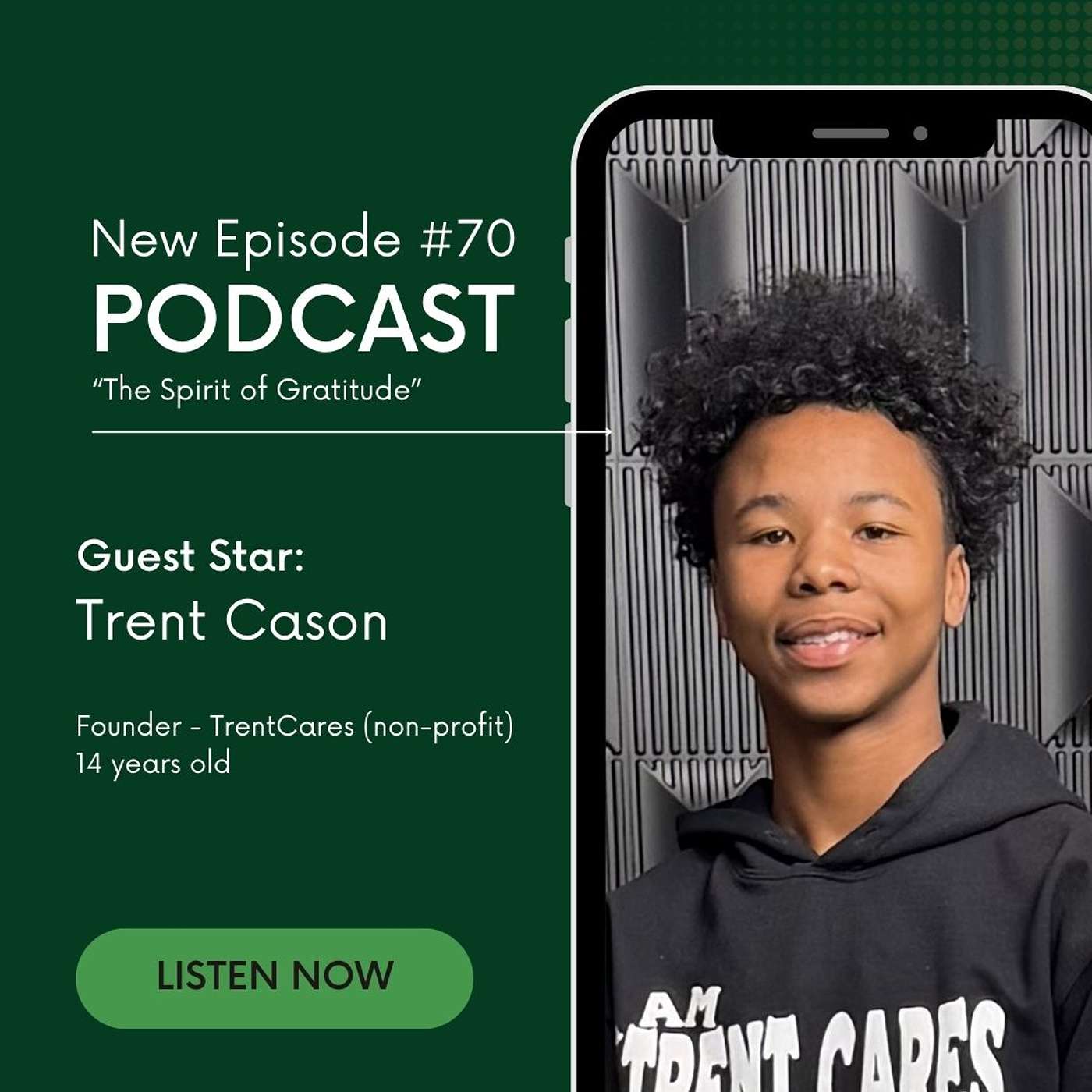 How Did a 14-Year-Old Build a Movement of Gratitude and Service? episode artwork