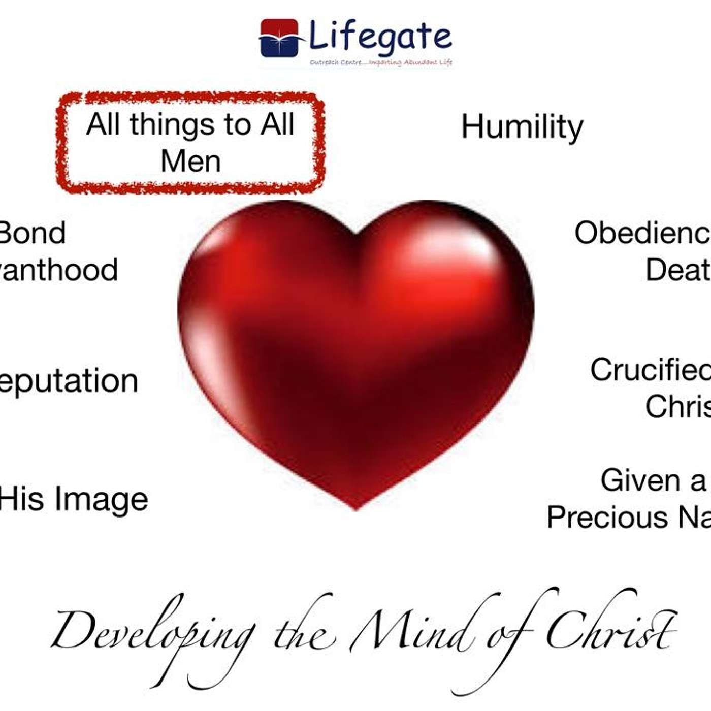 Developing the mind of Christ: Becoming All Things to All Men - 24.2.19.mp3 episode artwork