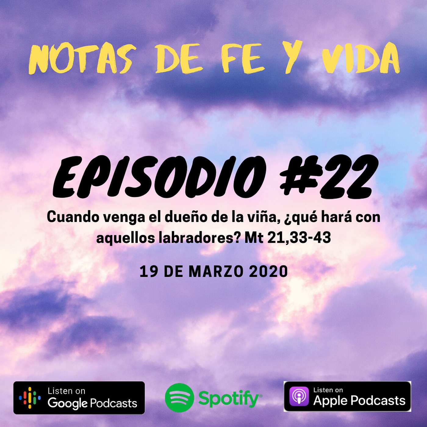 Notas de fe y vida