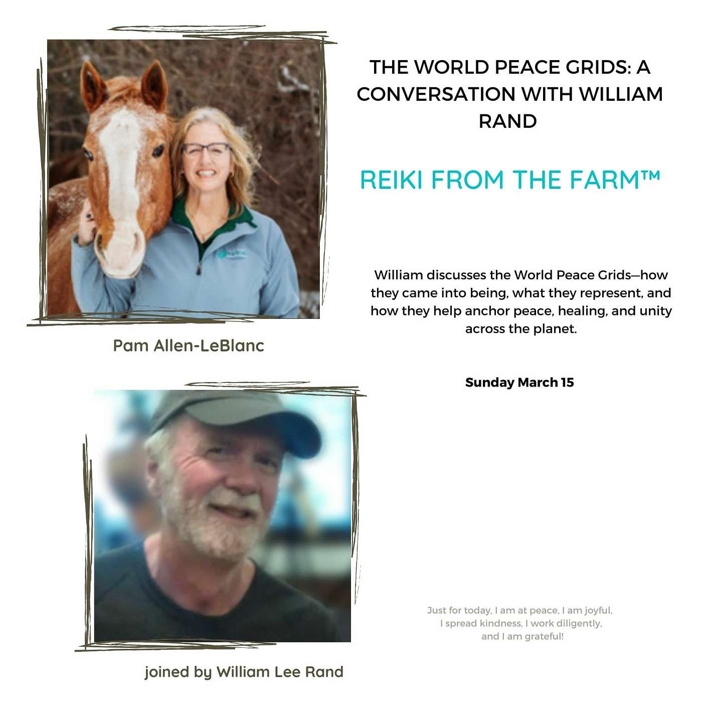 The Reiki World Peace Grids with William Rand