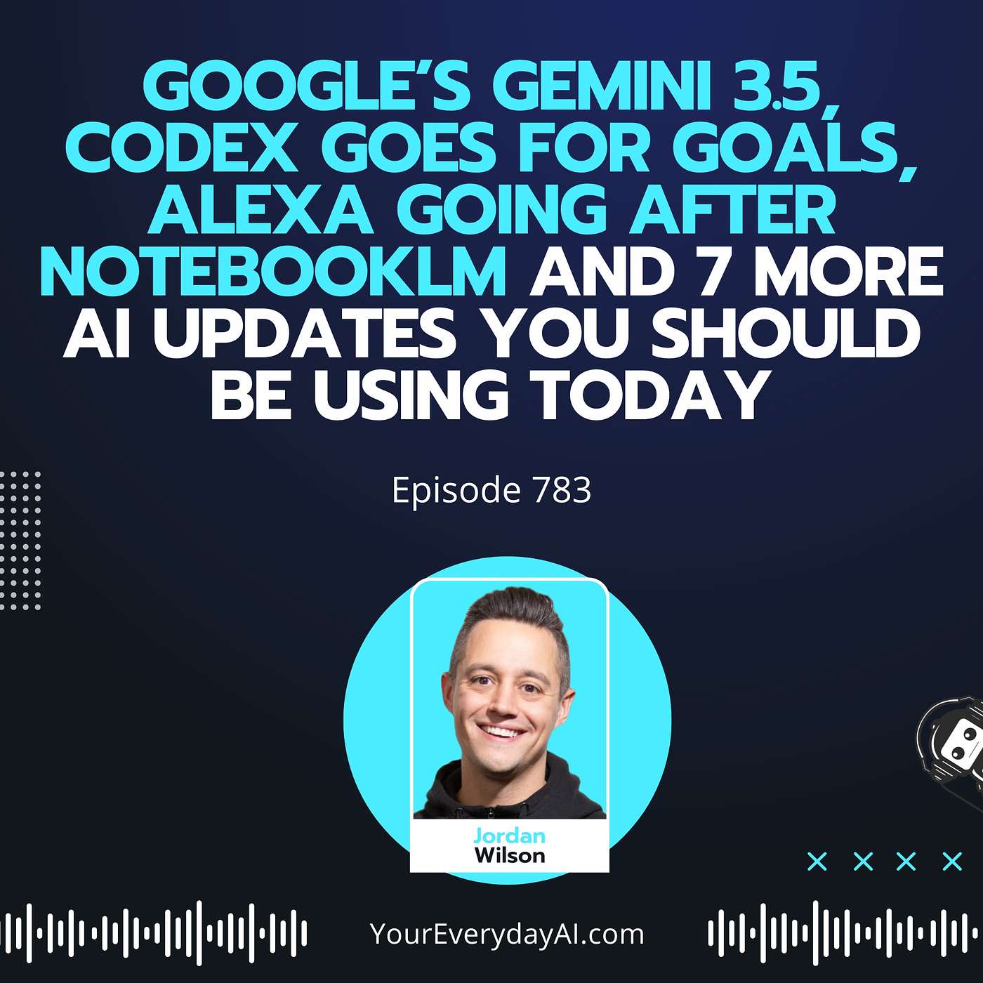 Ep 783: Google’s Gemini 3.5, Codex goes for Goals, Alexa going after NotebookLM and 7 More AI Updates You Should be Using Today — Everyday AI Podcast – An AI and ChatGPT Podcast cover