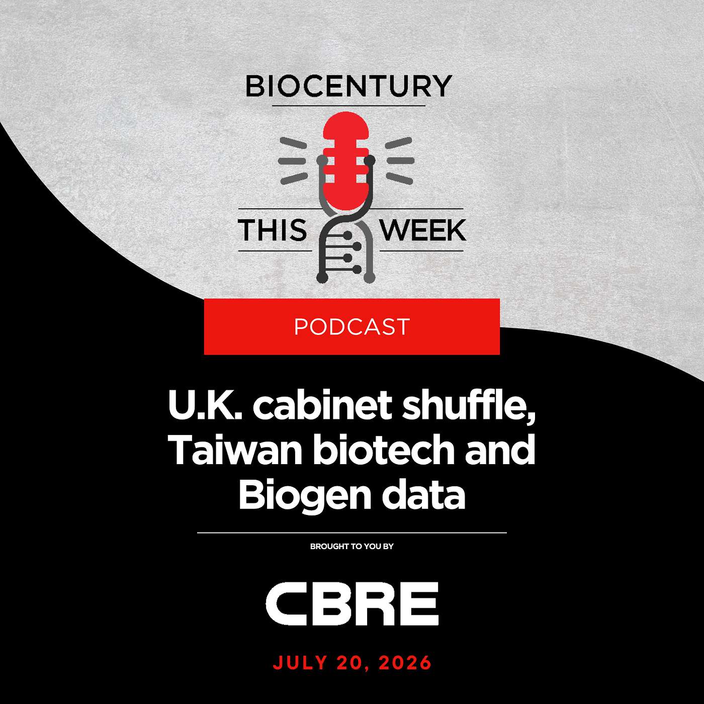 Ep. 378 - U.K. cabinet shuffle, Taiwan biotech and Biogen data
