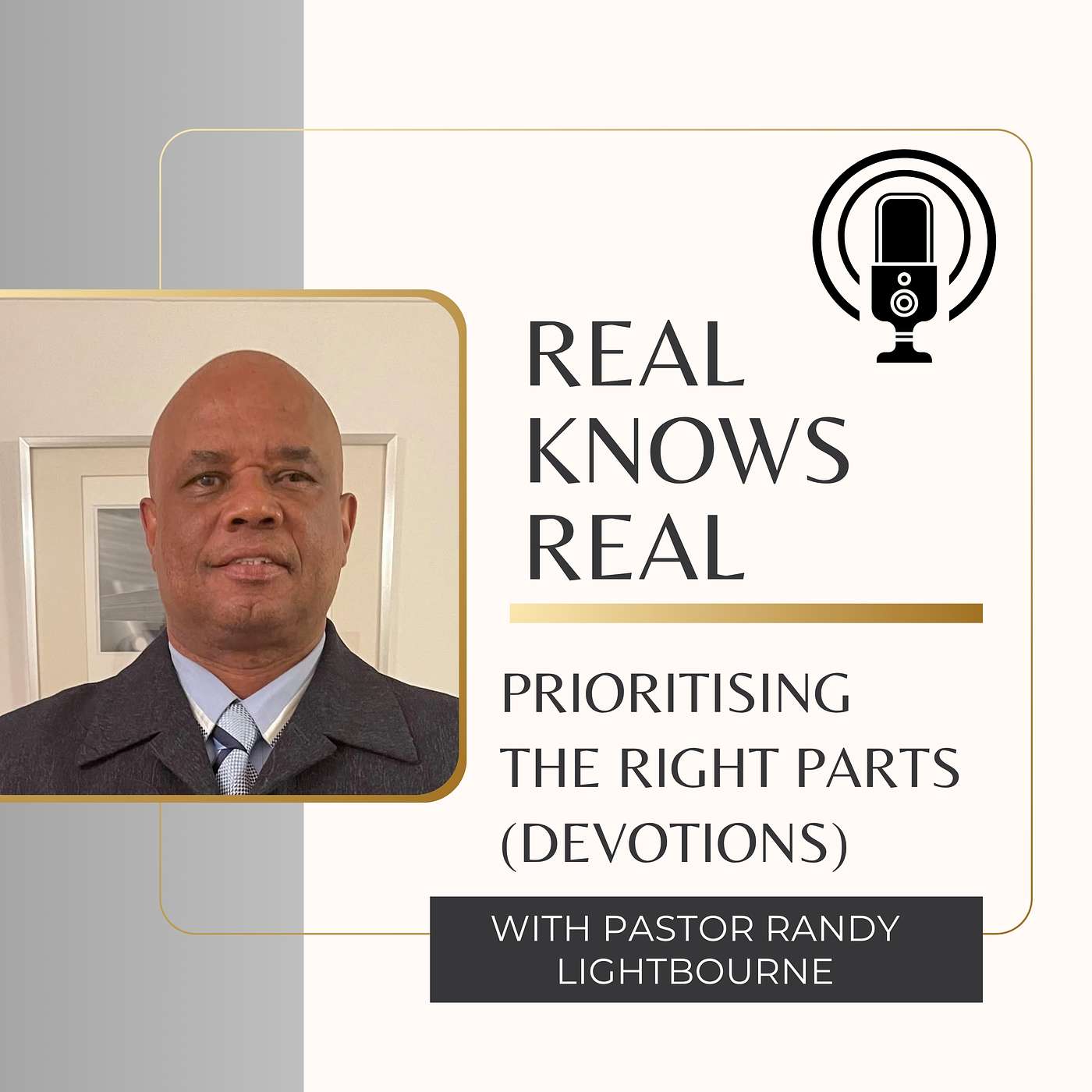 Pastor Randy Lightbourne - PRIORITISING THE RIGHT PARTS (DEVOTIONS)