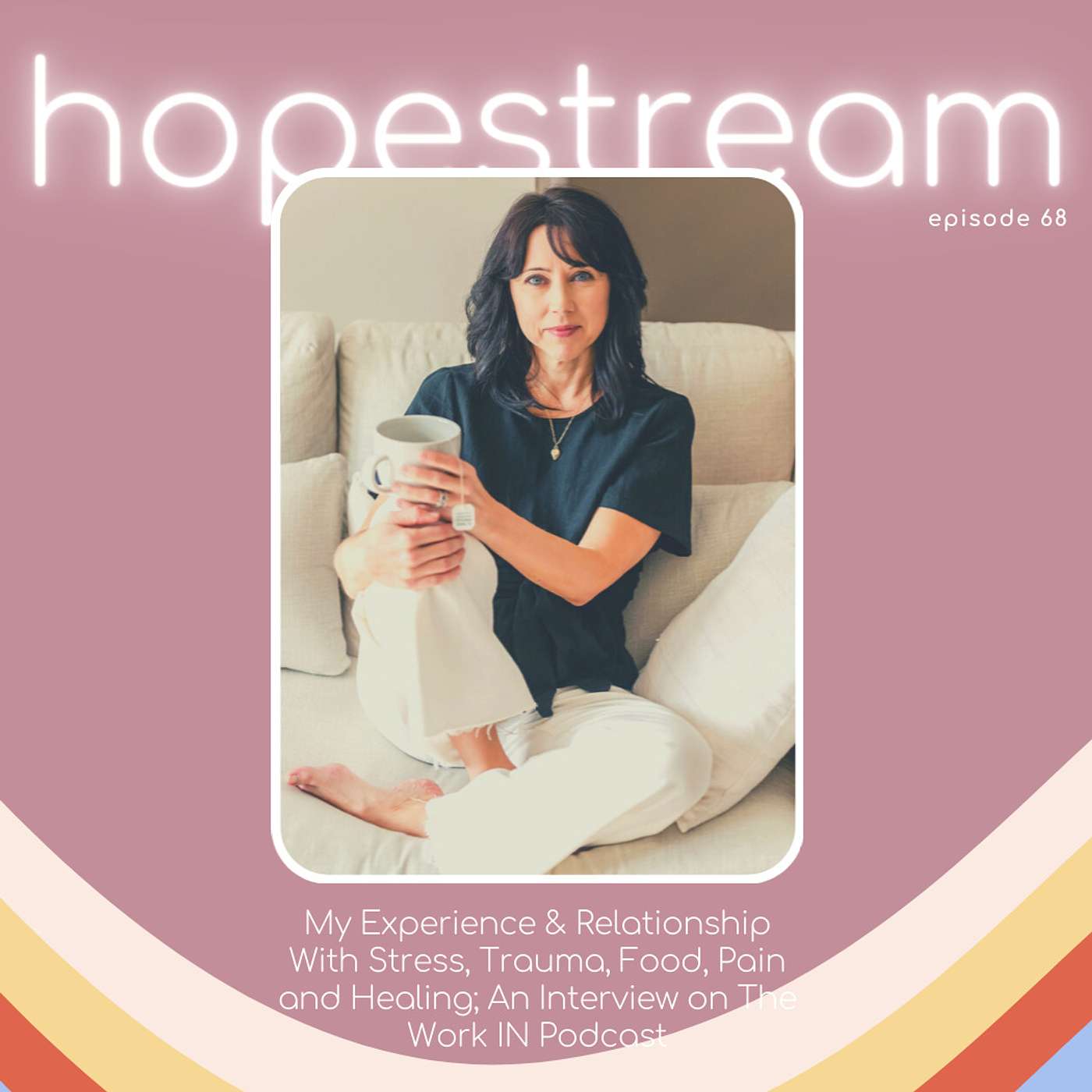 My Experience & Relationship With Stress, Trauma, Food, Pain and Healing; An Interview on The Work IN Podcast