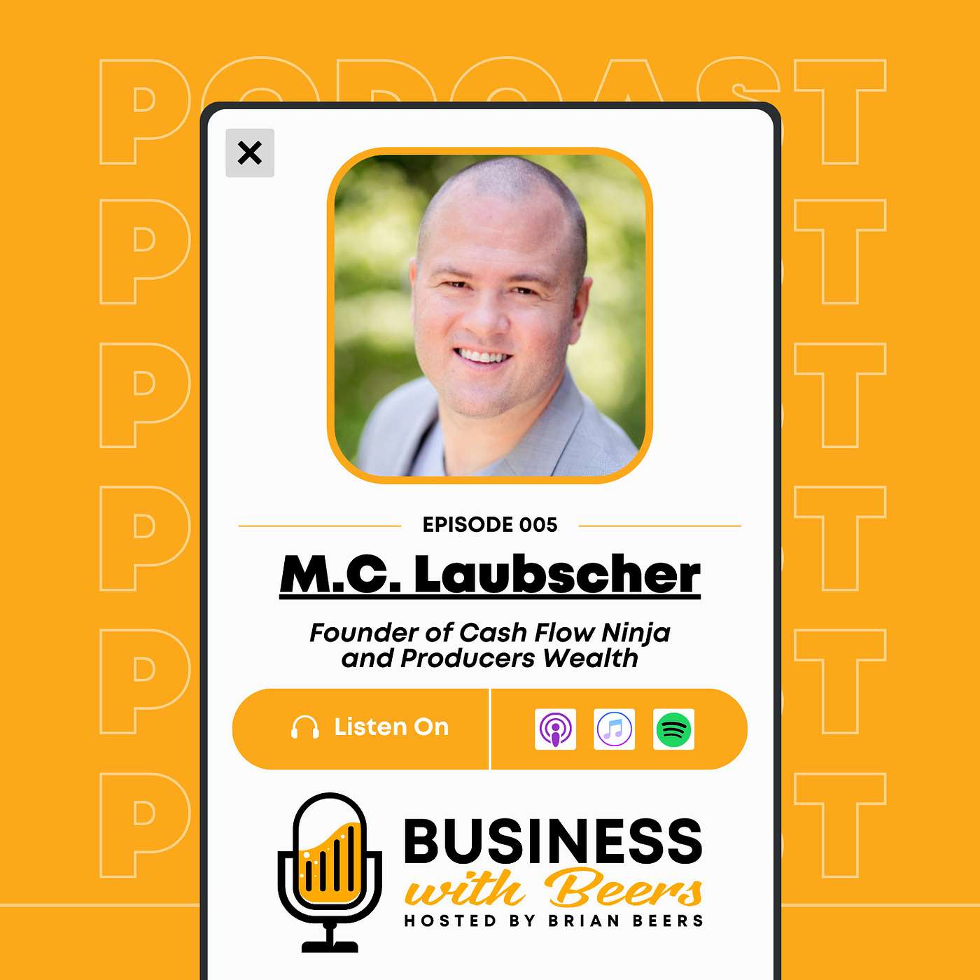 Growing Your Wealth and Cash Flow with MC Laubscher, the Cash Flow Ninja |  Ep 5