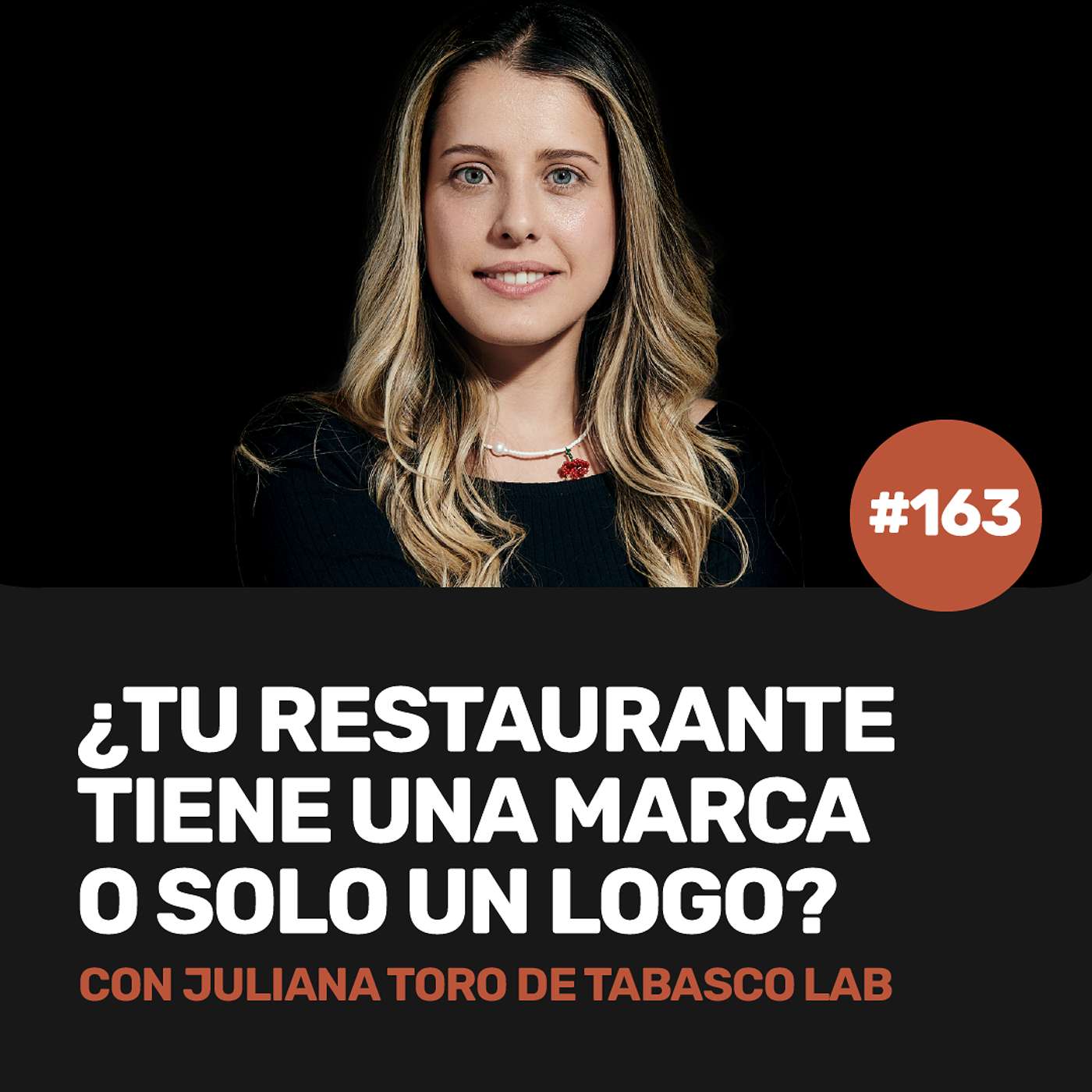 Ep 163 - ¿Tu restaurante tiene una marca o sólo un logo? con Juliana Toro de Tabasco Lab