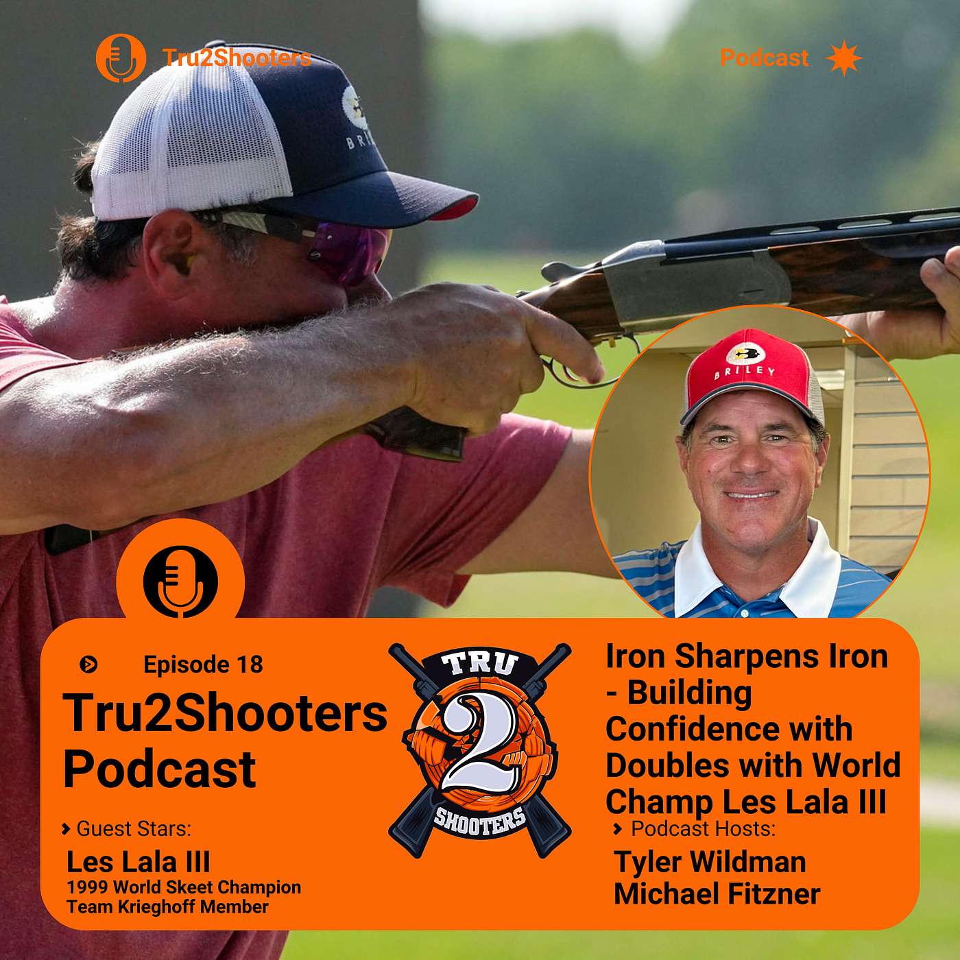 Episode 18 I Tru2Shooters Podcast : Iron Sharpens Iron – Building Confidence with Doubles with Les Lala III