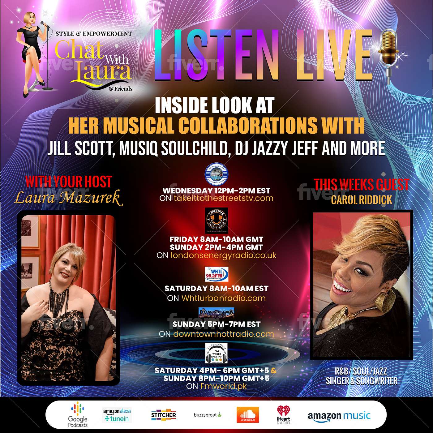 Style & Empowerment Chat With Laura & Friends Radio