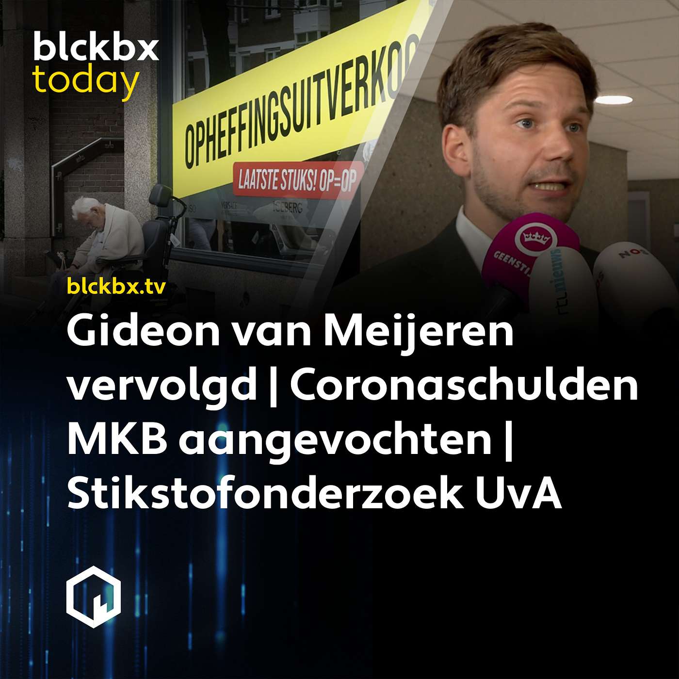 blckbx today #217: Gideon van Meijeren vervolgd | Coronaschulden MKB aangevochten | Stikstofonderzoek UvA