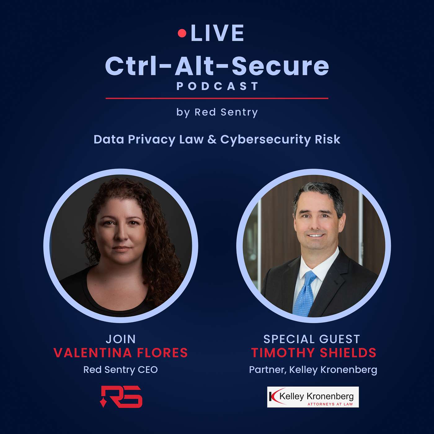 Data Privacy Law & Cybersecurity Risk | Ctrl-Alt-Secure S4E14 ft. Timothy Shields episode artwork