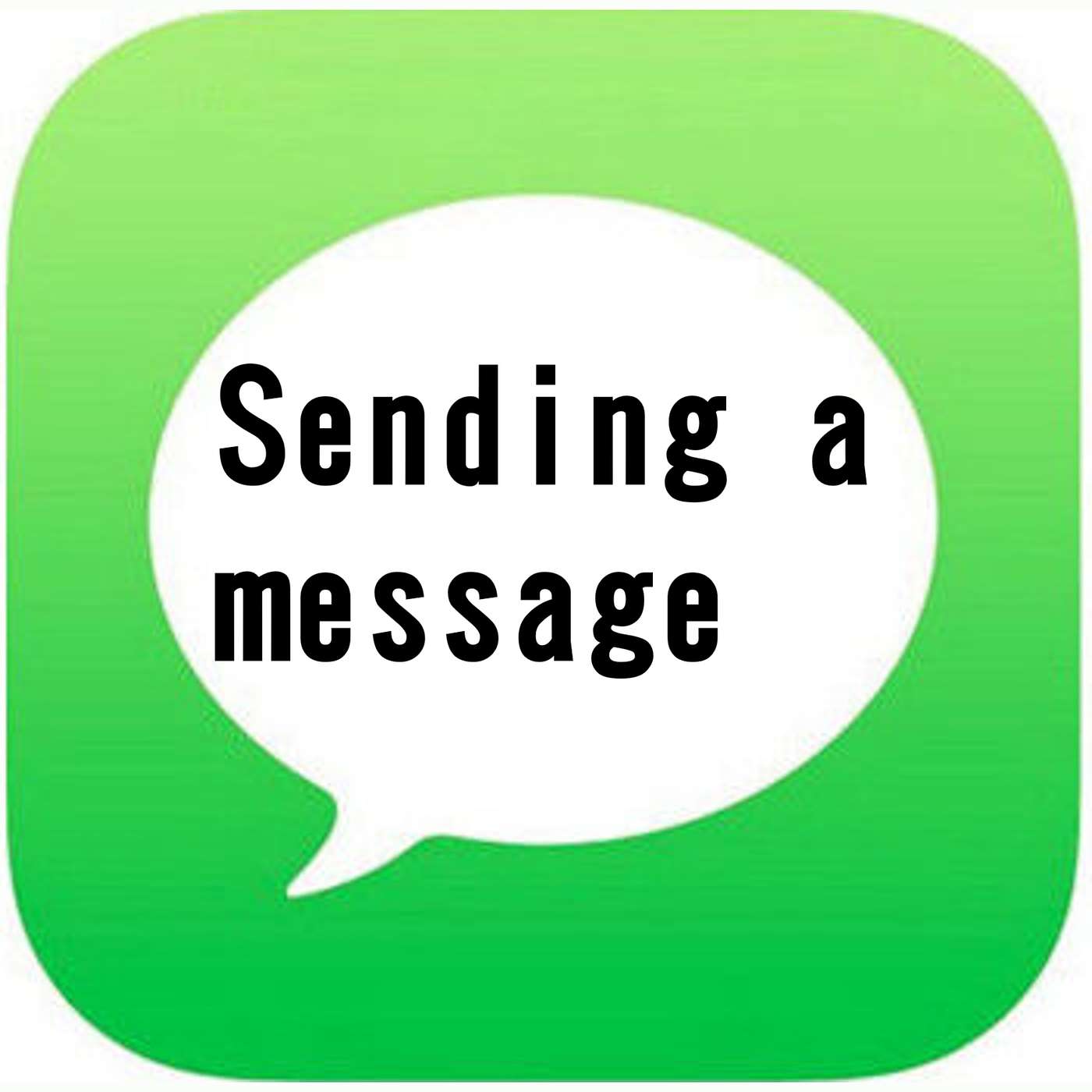 Sending a message