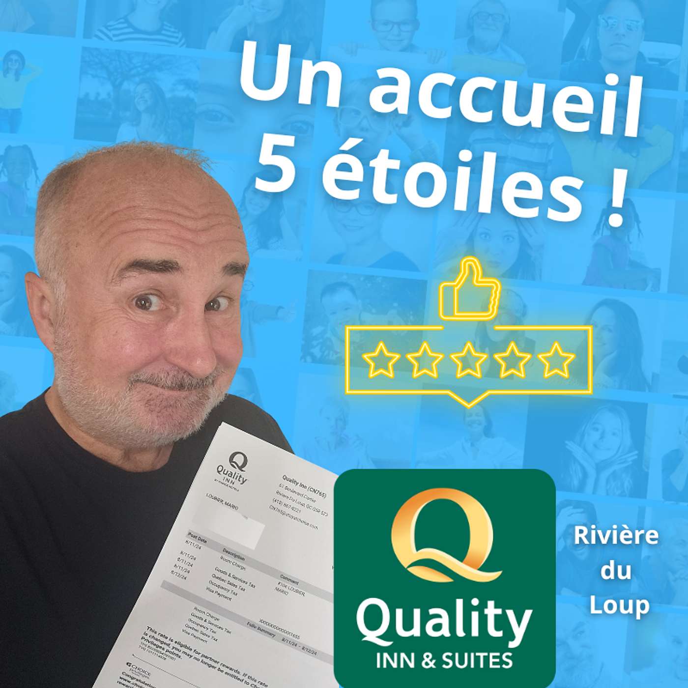 Un accueil WOW / Merci Quality Inn Rivière du Loup episode artwork