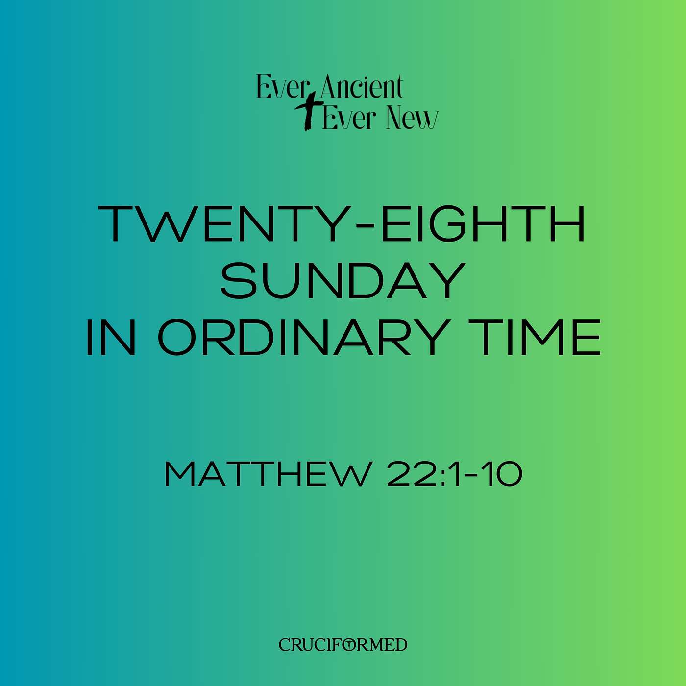 Twenty-eighth Sunday in Ordinary Time