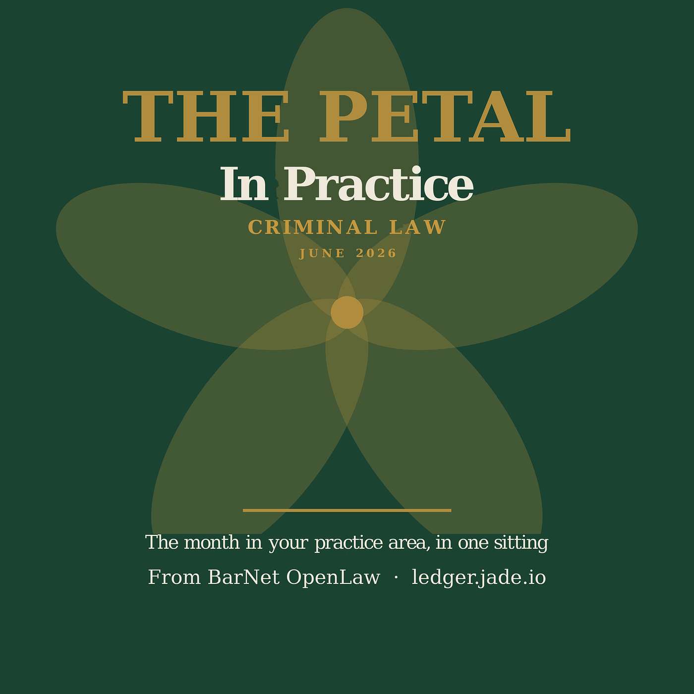 In Practice: Criminal Law (June 2026) episode artwork