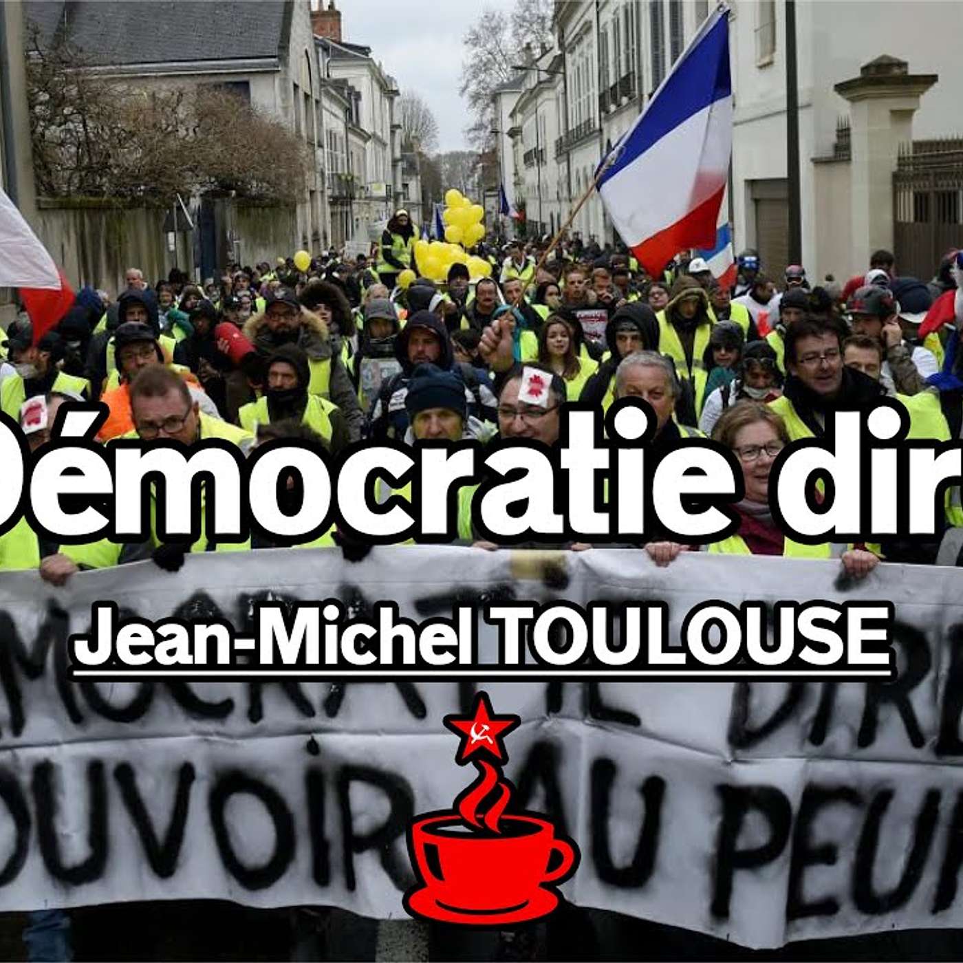 LA DÉMOCRATIE DIRECTE : hôpital, Gilets jaunes, SCOP, partis politiques, État - Jean-Michel TOULOUSE episode artwork