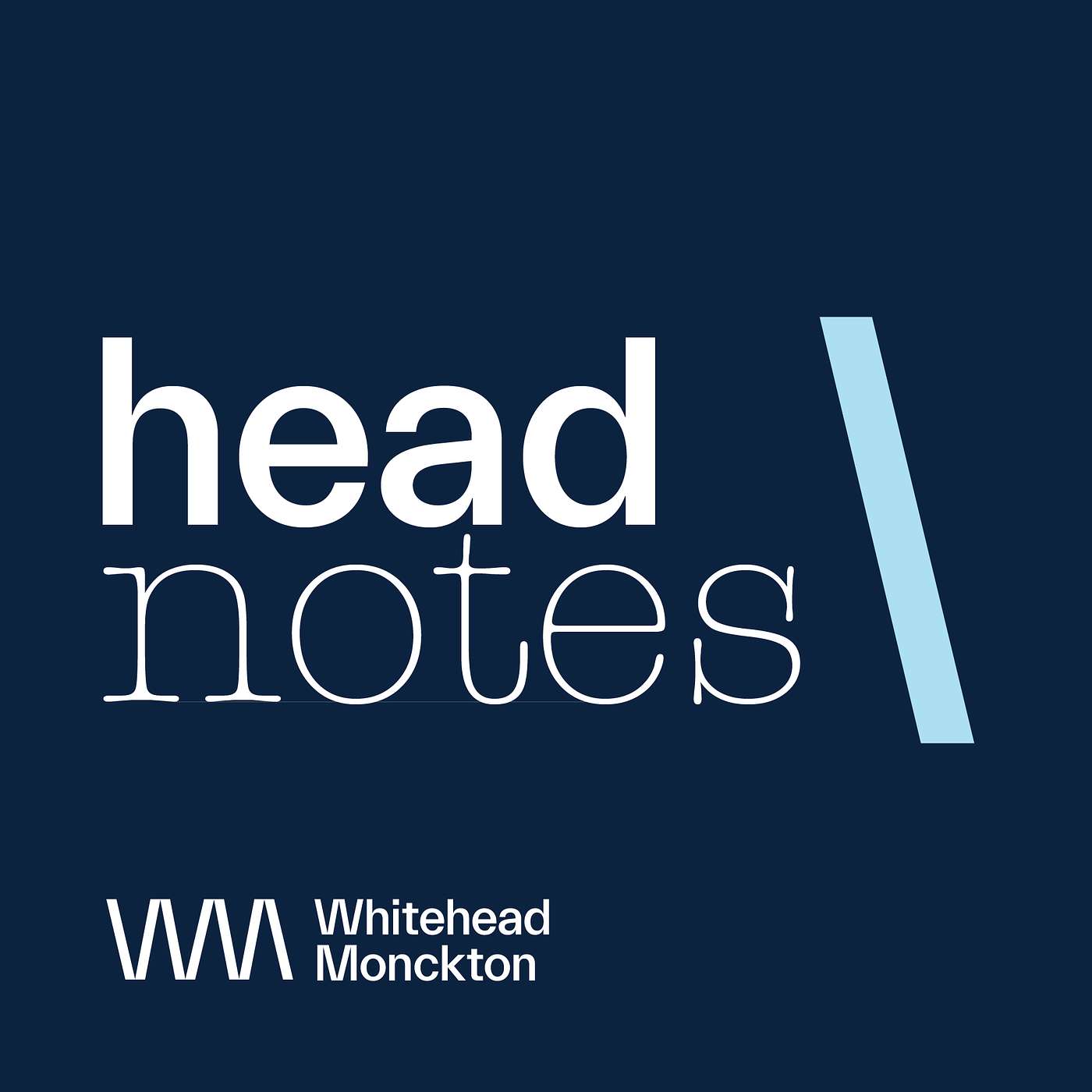 Headnotes // A legal information podcast from Whitehead Monckton podcast artwork