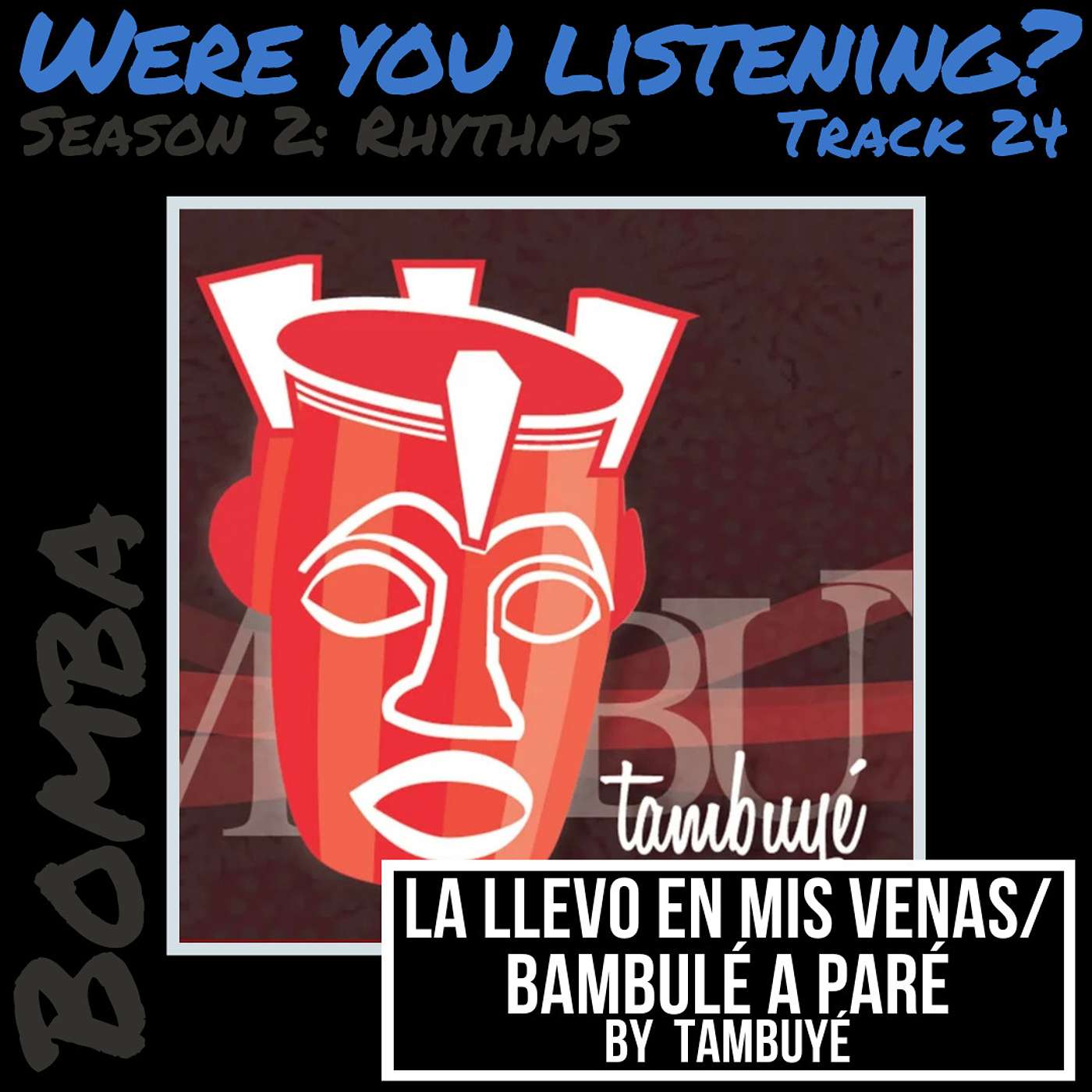 Were You Listening? Track 24: La Llevo en Mis Venas / Bambulé a Paré (English) episode artwork