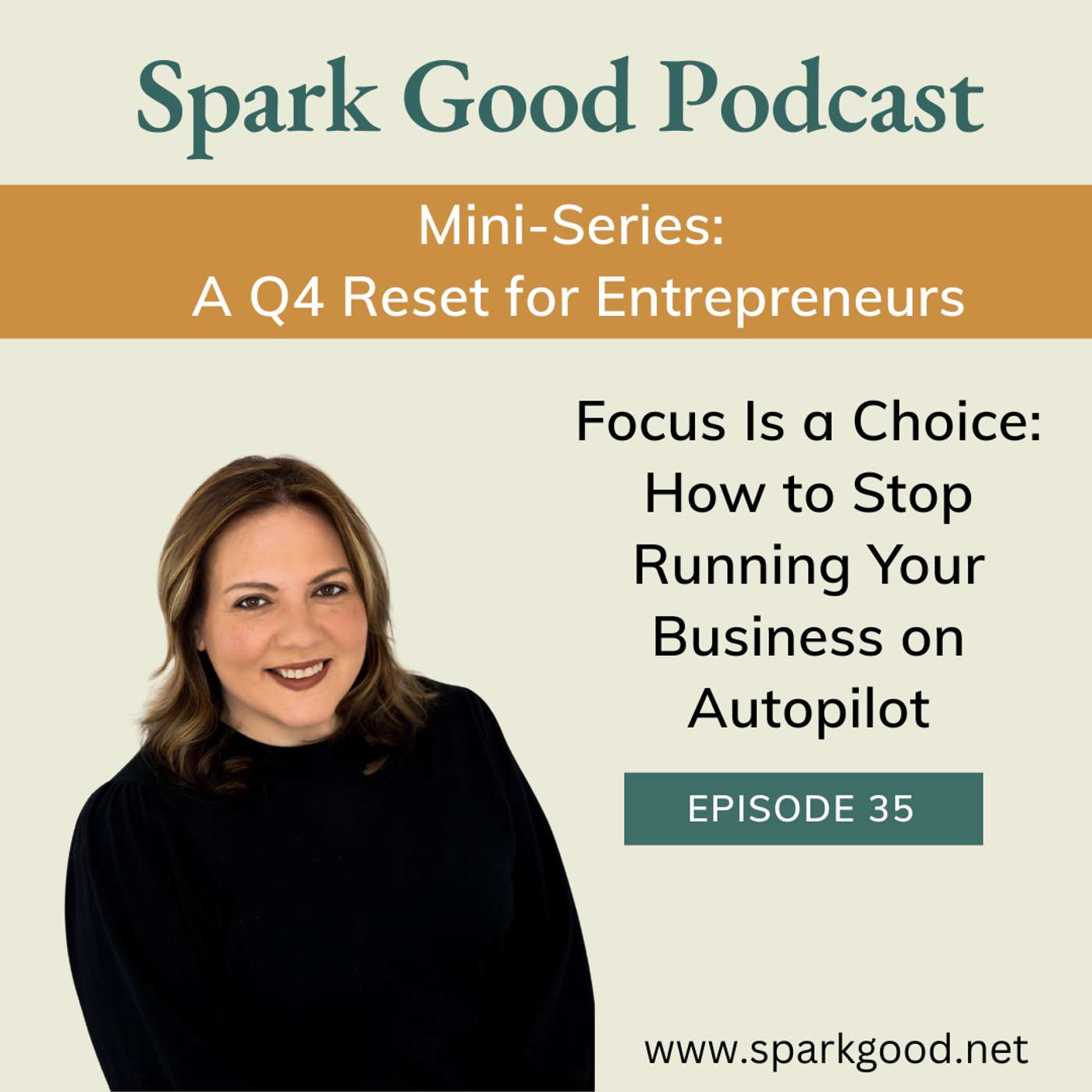 #35 - Focus Is a Choice: How to Stop Running Your Business on Autopilot episode artwork