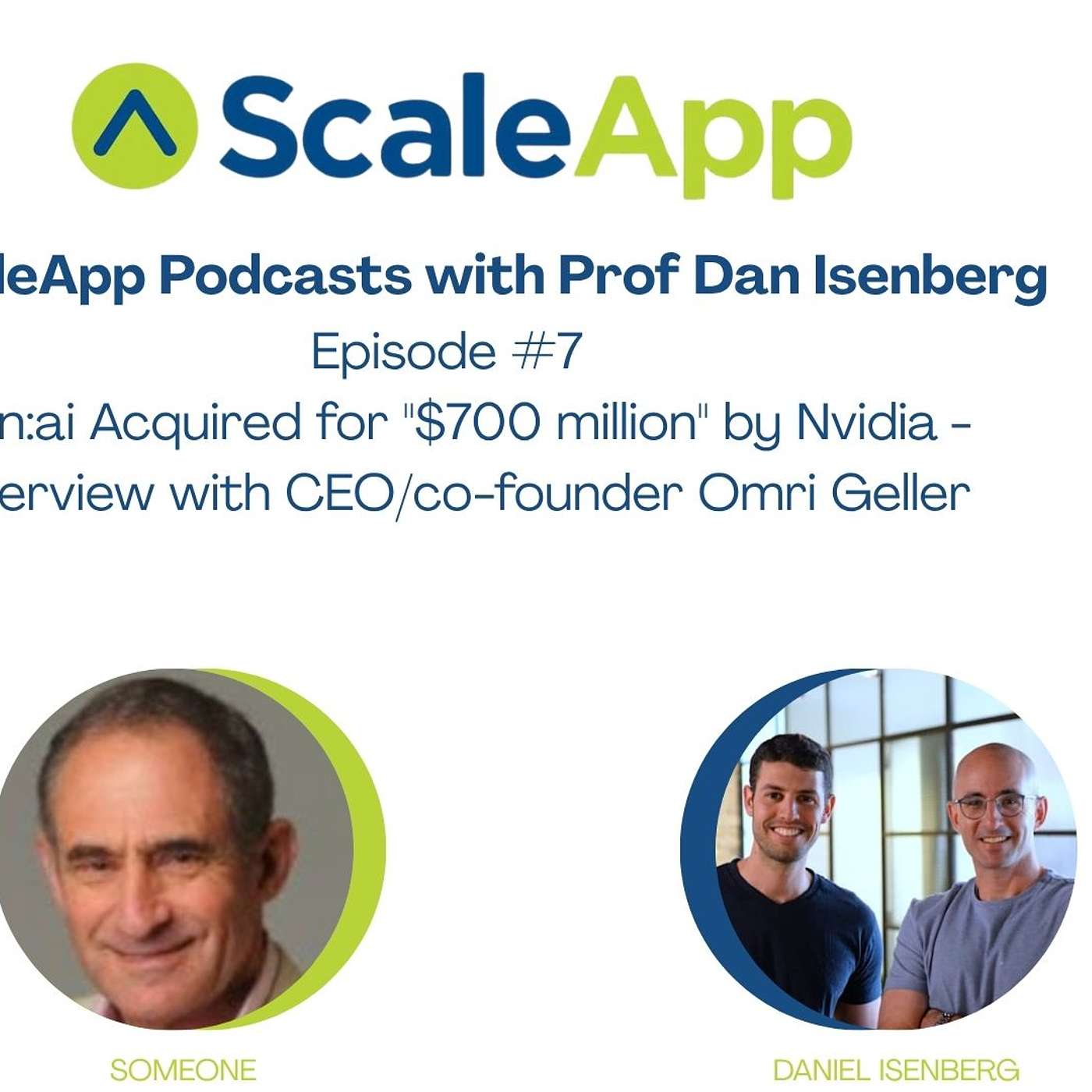 ScaleApp Podcasts with Prof Dan Isenberg