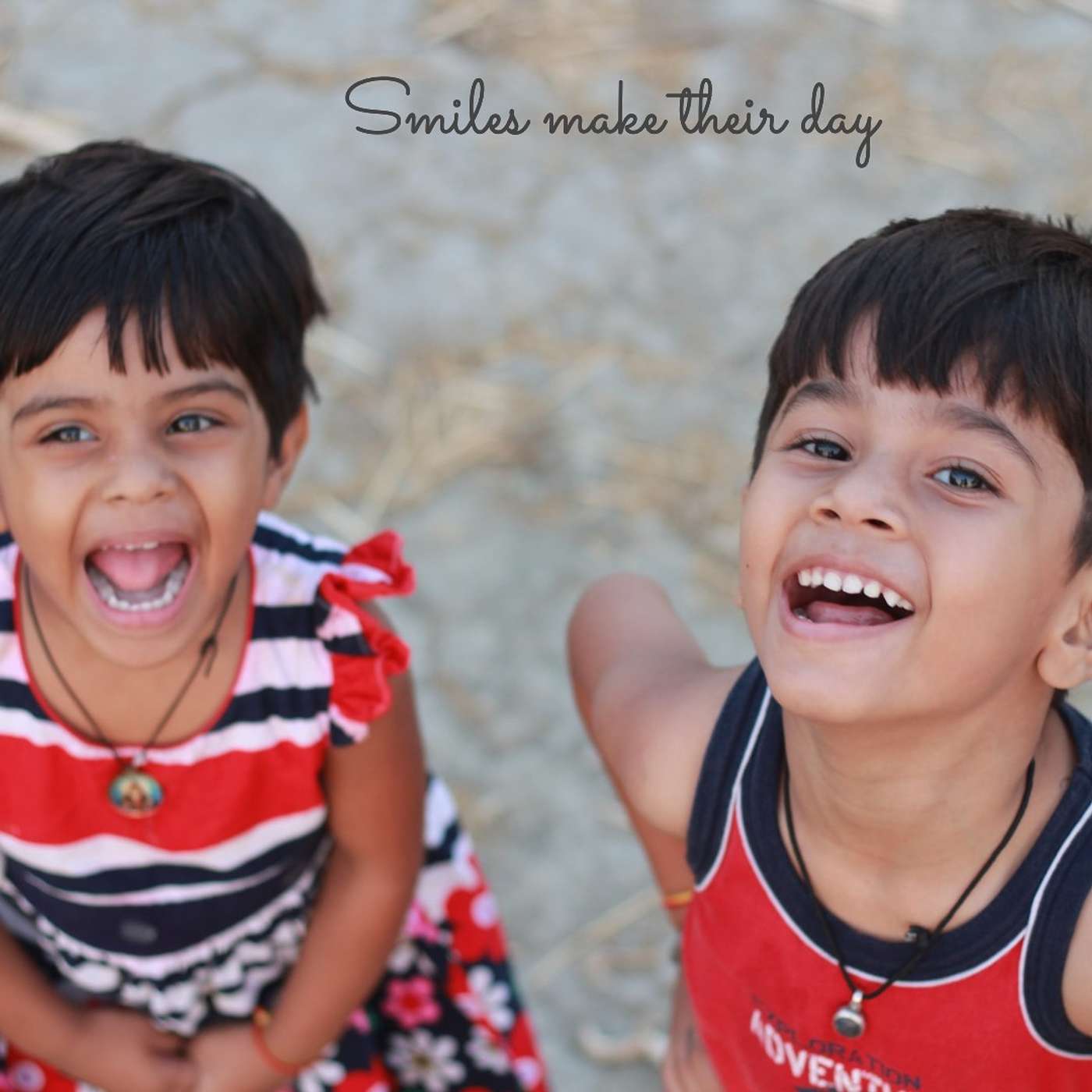 #124 Smiles make their day episode artwork