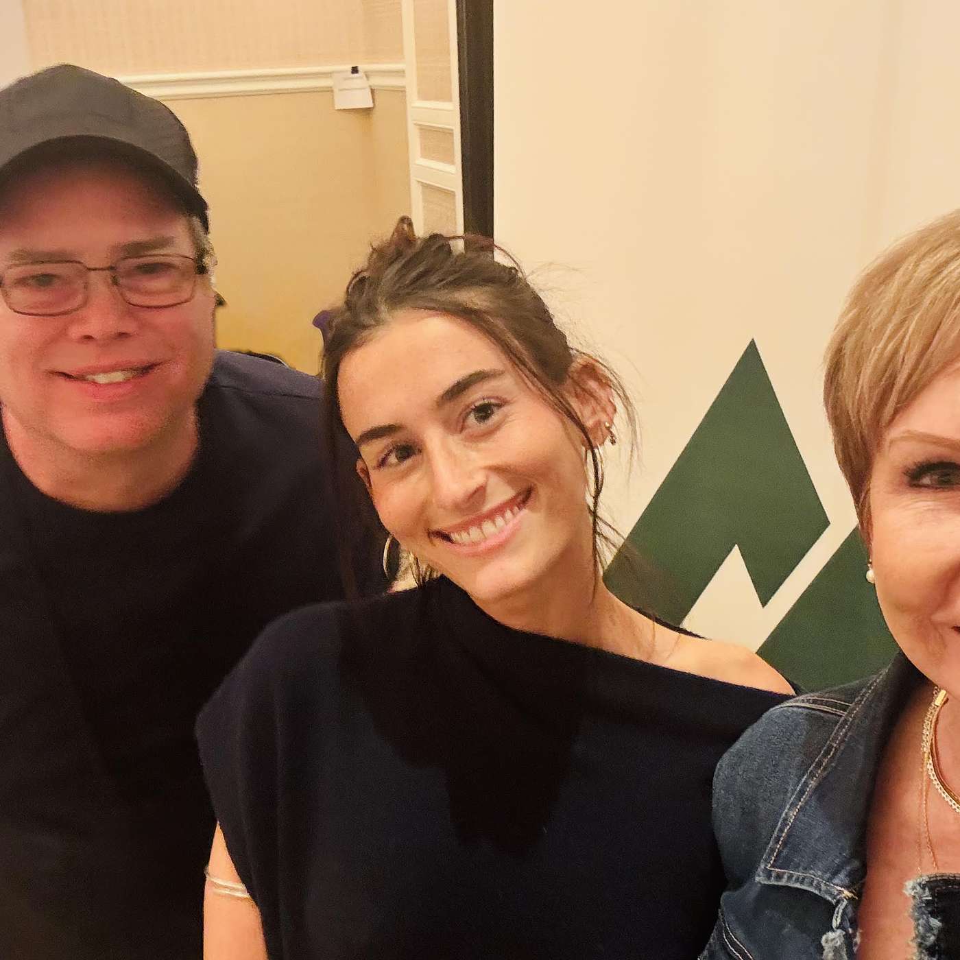 Stella Lefty with Nancy and Newman from the ACM Awards episode artwork