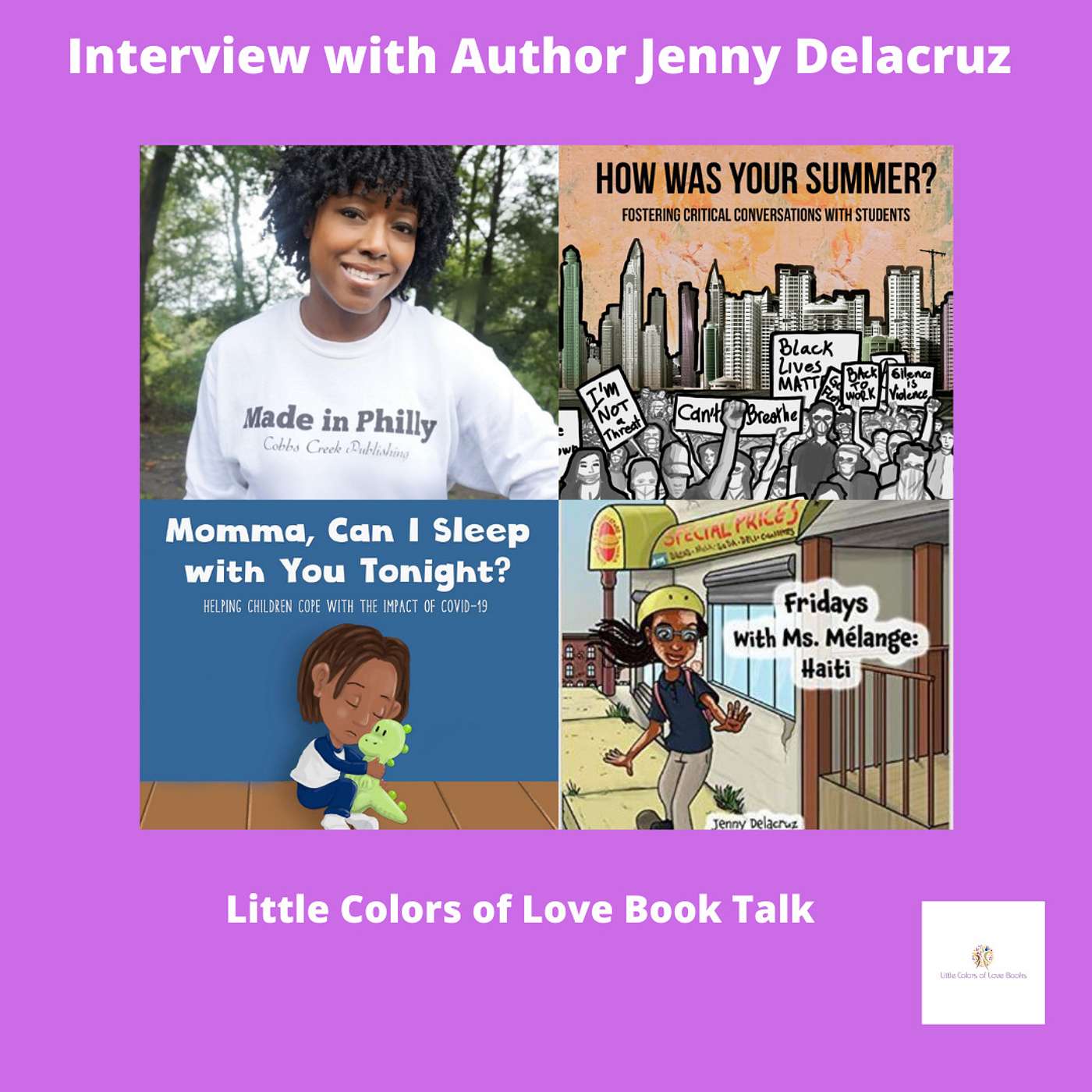 Episode #11- Interview with Jenny Delacruz, author of Mommy Can I sleep With You Tonight?