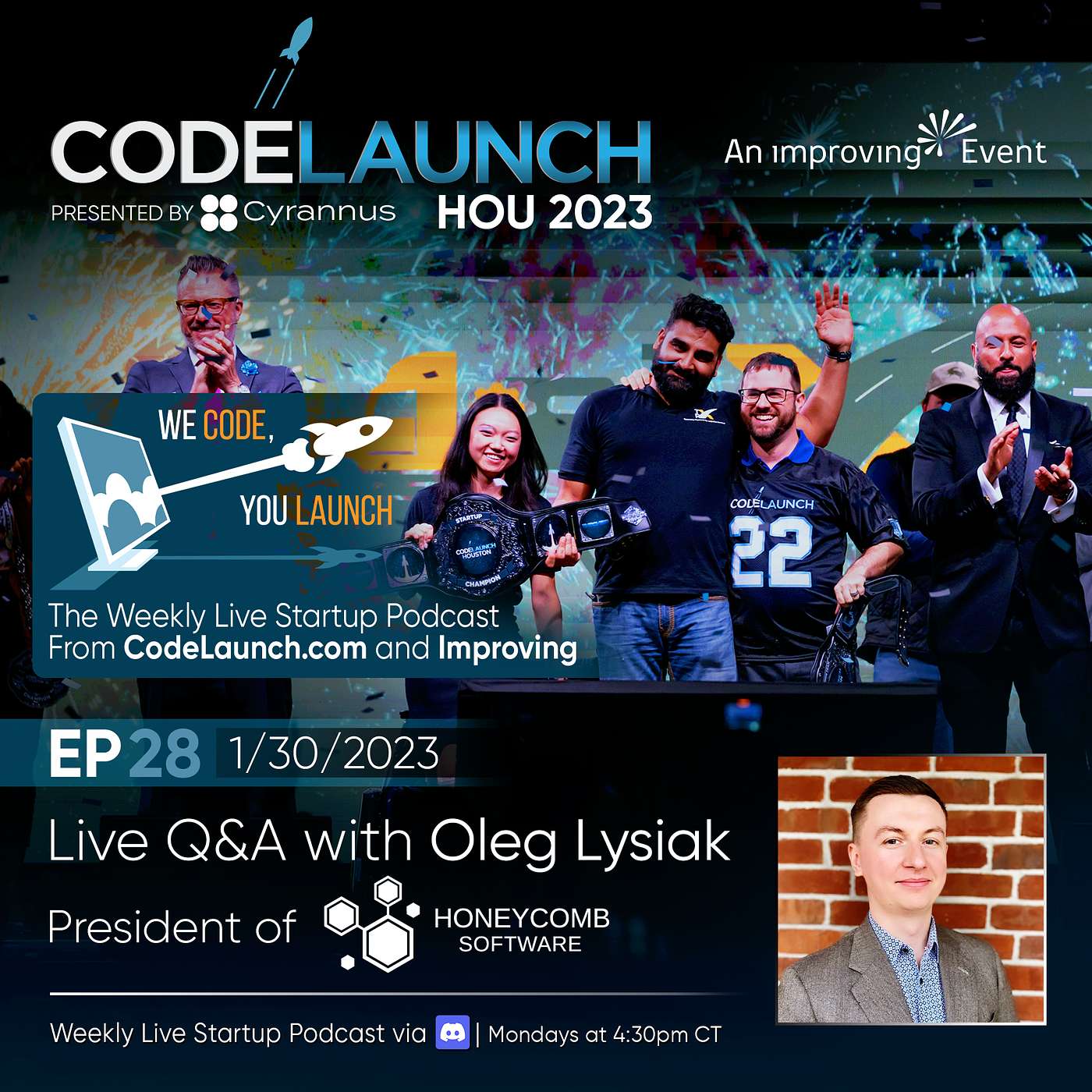 Ep. 28 | Live Q&A with Oleg Lysiak, President of Honeycomb Software episode artwork