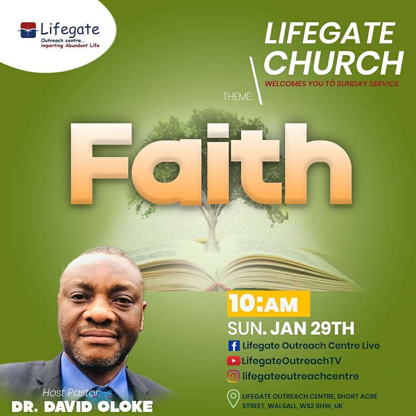 Faith - Lifegate Church - 29.1.23 episode artwork