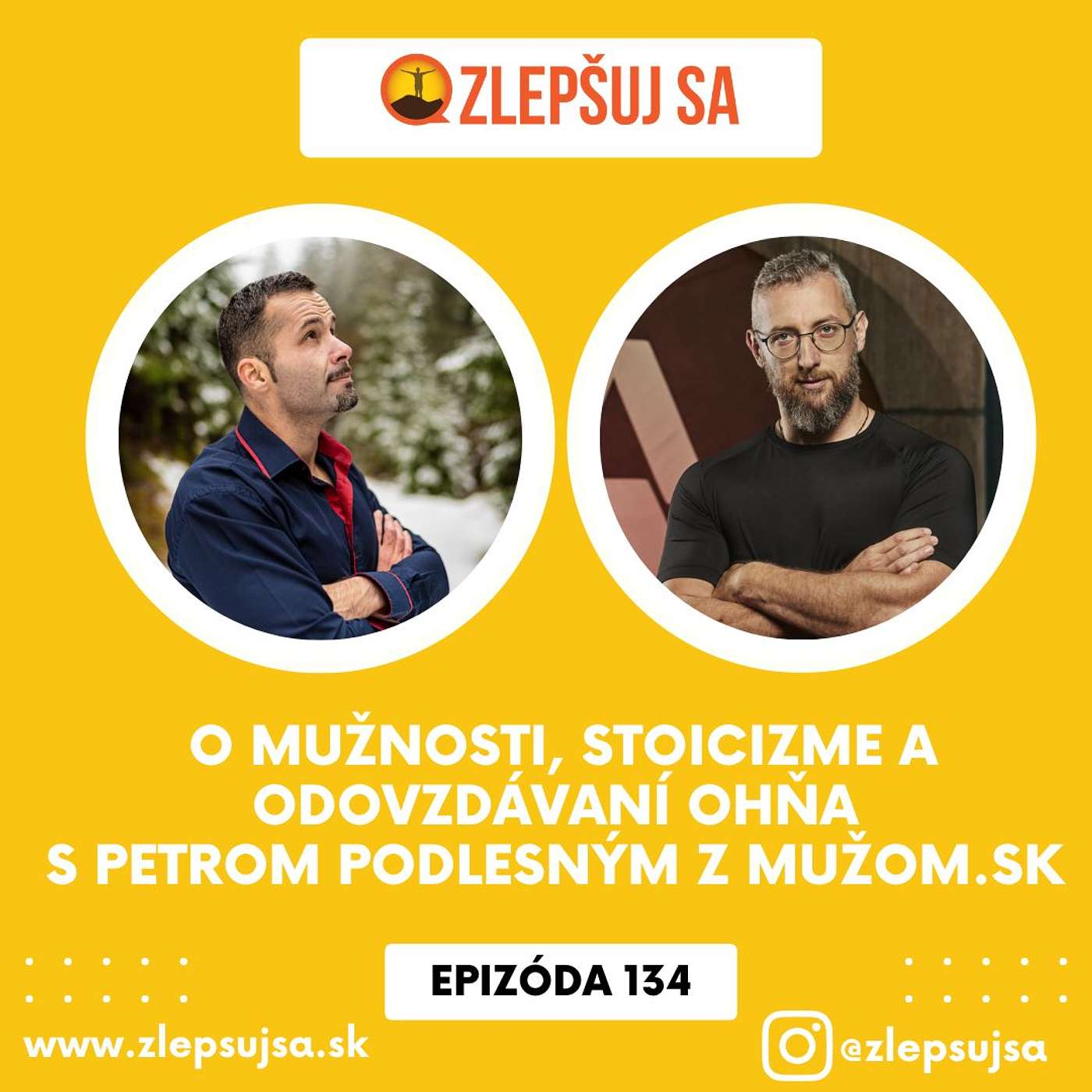 134. O mužnosti, stoicizme a odovzdávaní ohňa s Petrom Podlesným (Mužom.sk) episode artwork