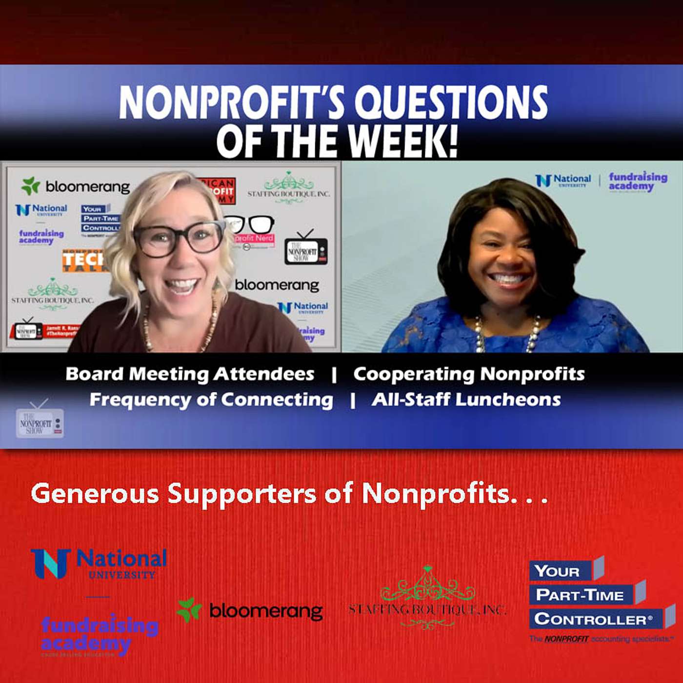 Questions From Nonprofits This Week!