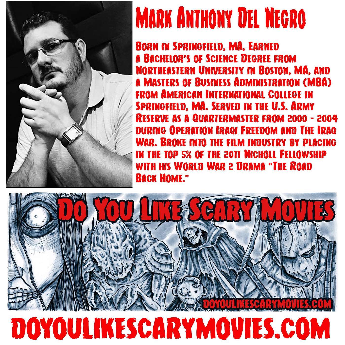 An interview with Filmmaker Mark Anthony Del Negro
