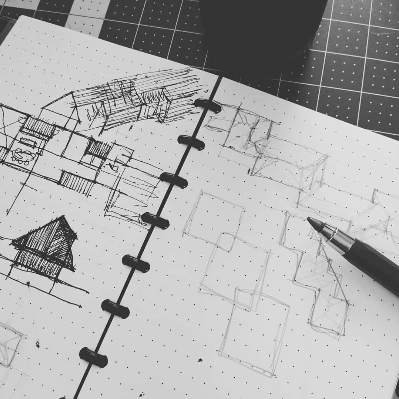 080 - Cabin Sketching
