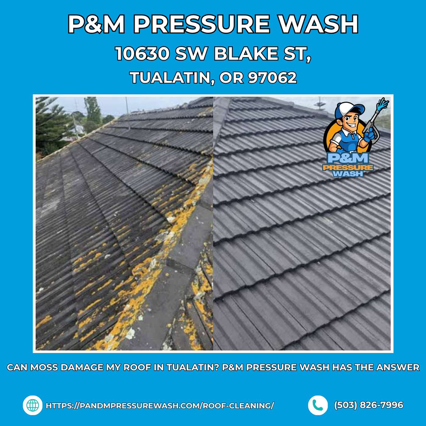 Can Moss Damage My Roof in Tualatin? P&M Pressure Wash Has the Answer episode artwork