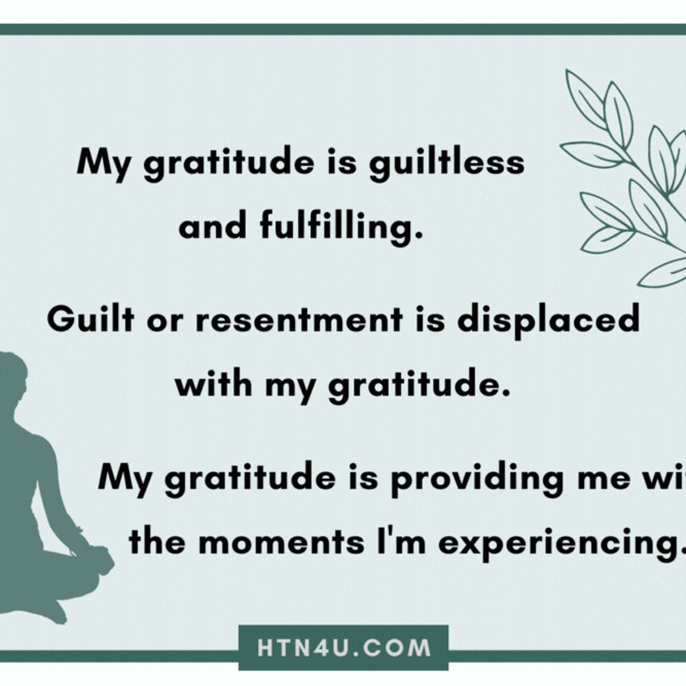 HTN4U Unlimiting Affirmations on Gratitude #279
