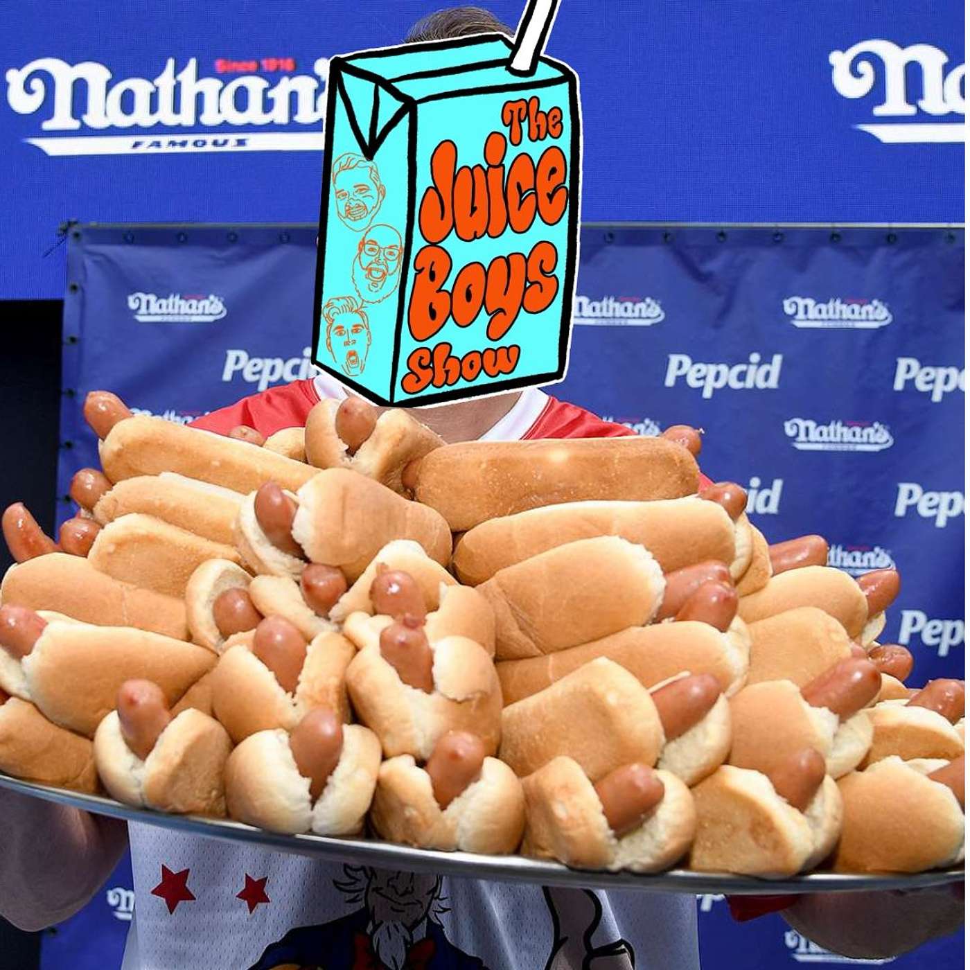 Happy America Day From The Boys + Gross Competitive Eats Stats...