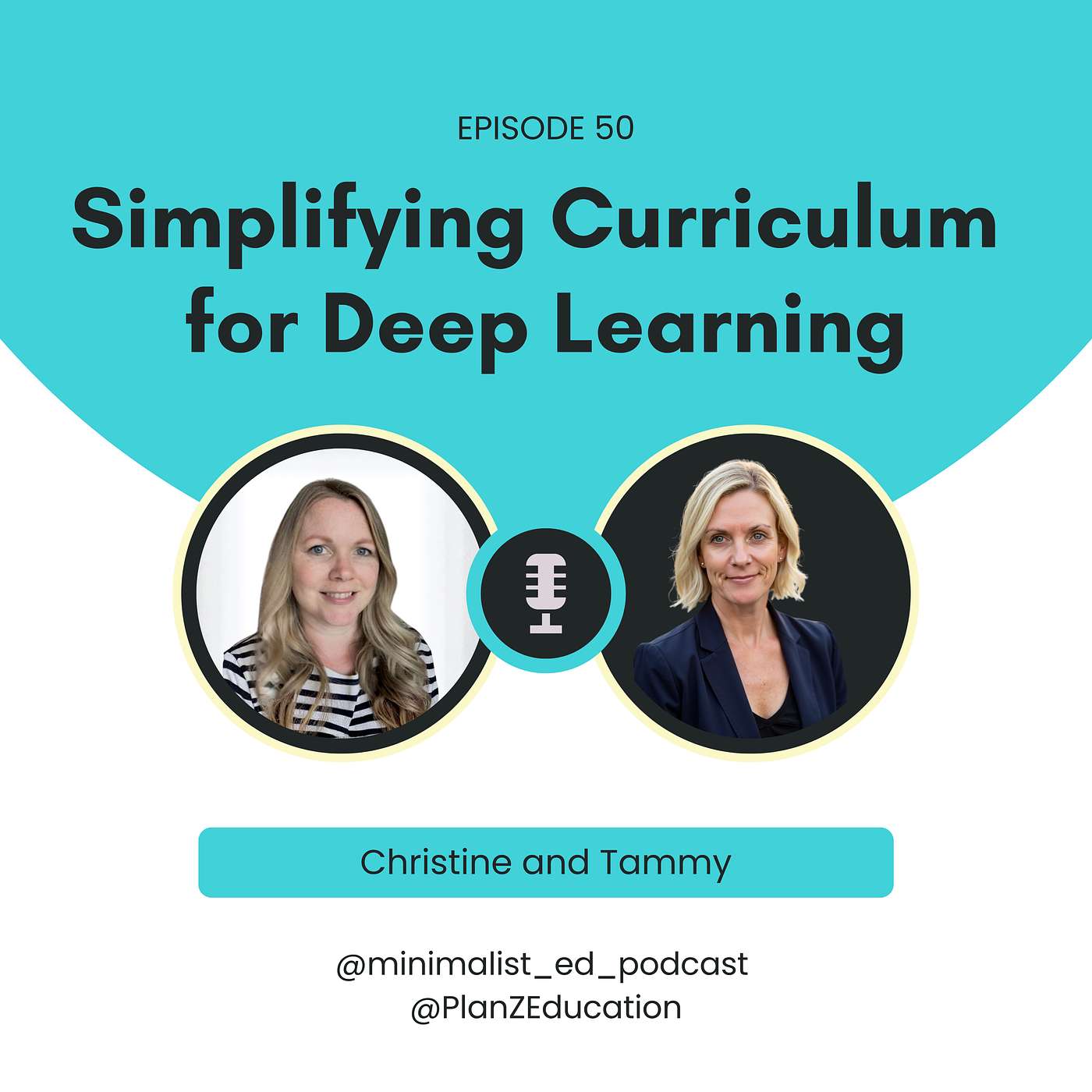 Ep 050 — Simplifying Curriculum for Deep Learning with Christine and Tammy episode artwork