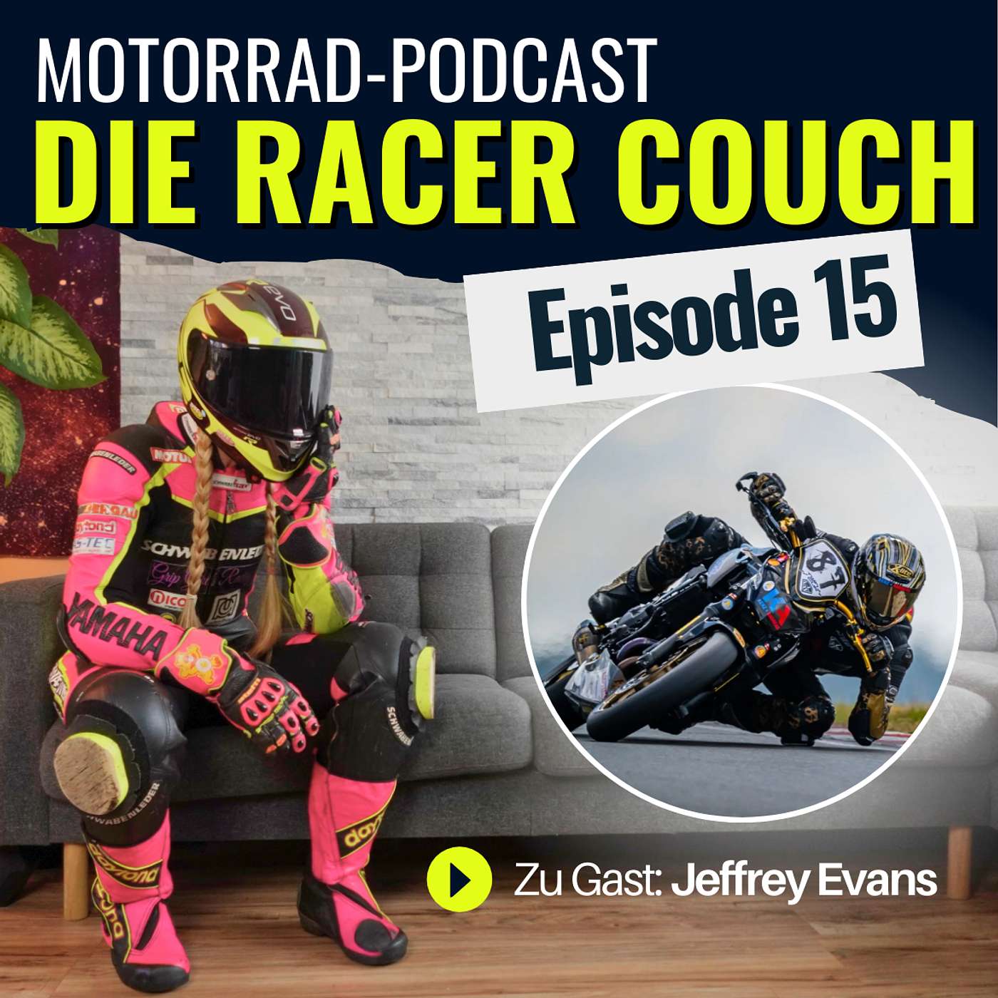 Ep. 15: "Ohne mein liebevolles Umfeld wäre ich im Rennsport nie so weit gekommen" episode artwork