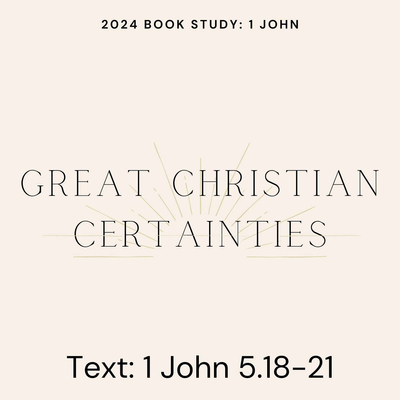 Great Christian Certainties episode artwork
